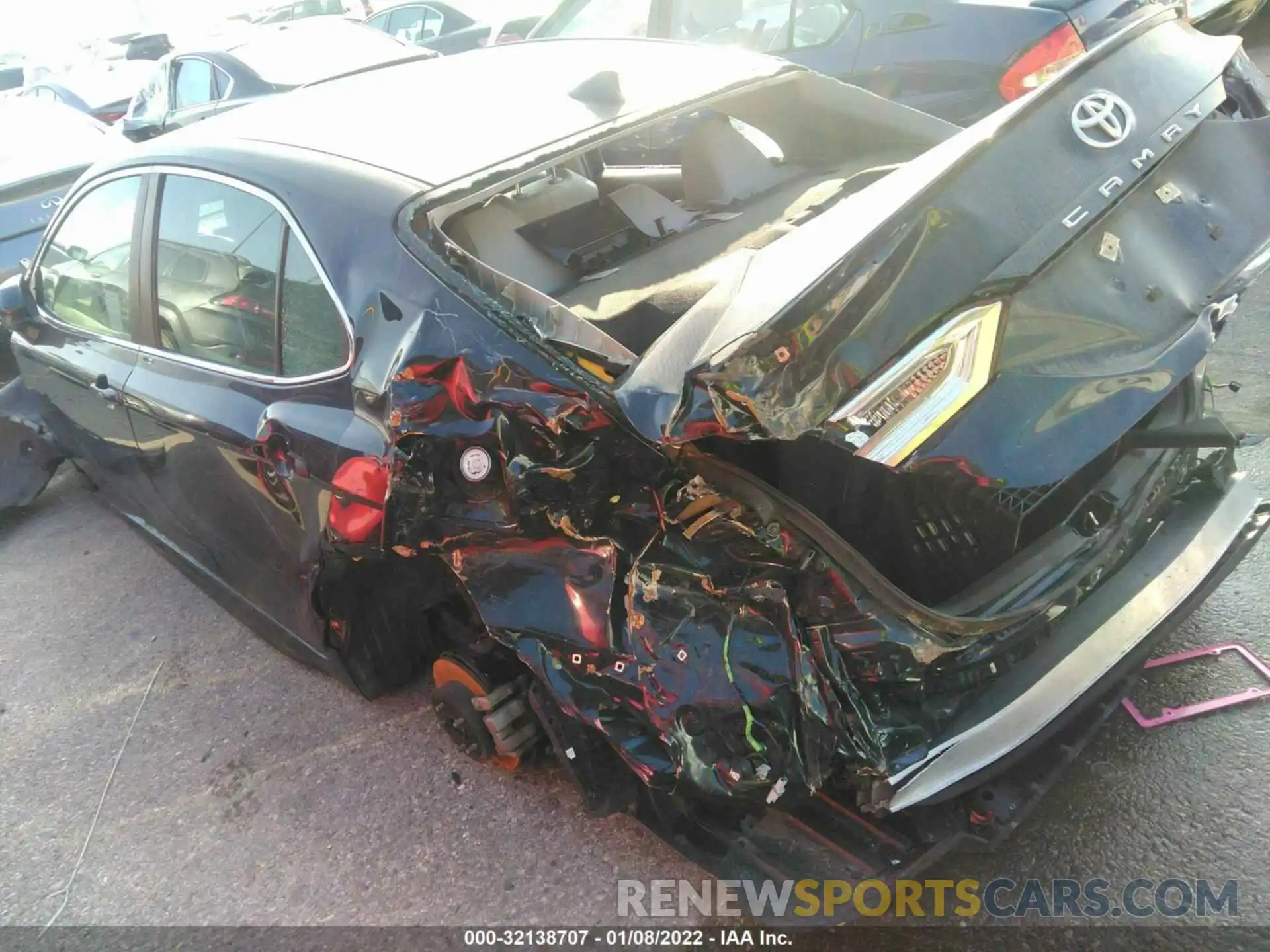 3 Photograph of a damaged car 4T1B11HK8KU702690 TOYOTA CAMRY 2019