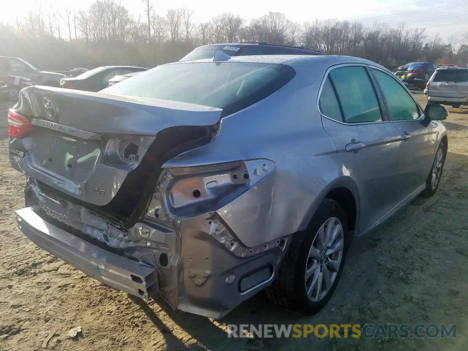 4 Photograph of a damaged car 4T1B11HK8KU702933 TOYOTA CAMRY 2019