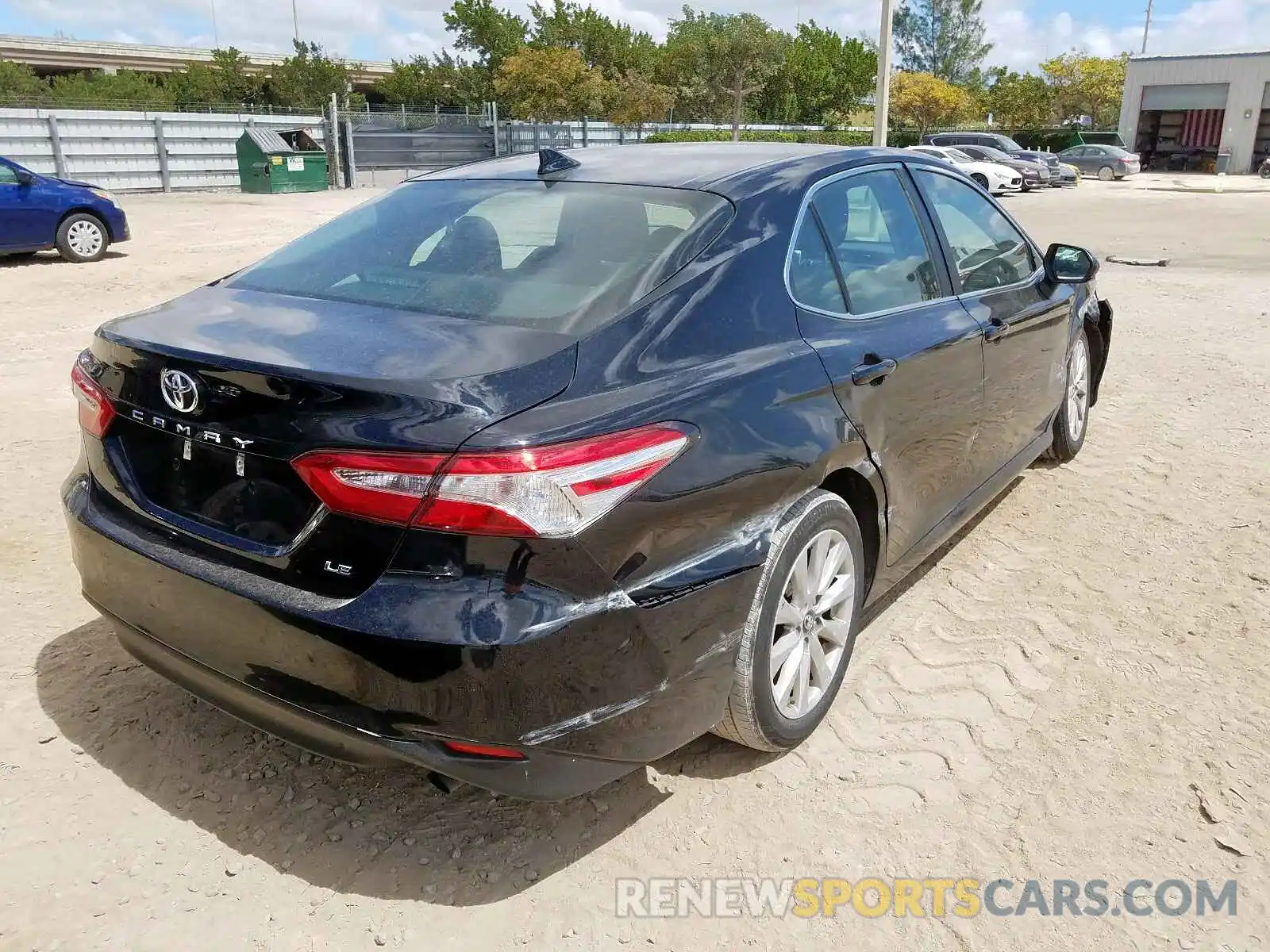 4 Photograph of a damaged car 4T1B11HK8KU703497 TOYOTA CAMRY 2019