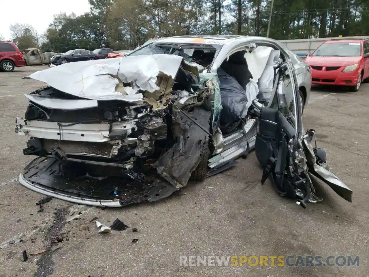 2 Photograph of a damaged car 4T1B11HK8KU704410 TOYOTA CAMRY 2019