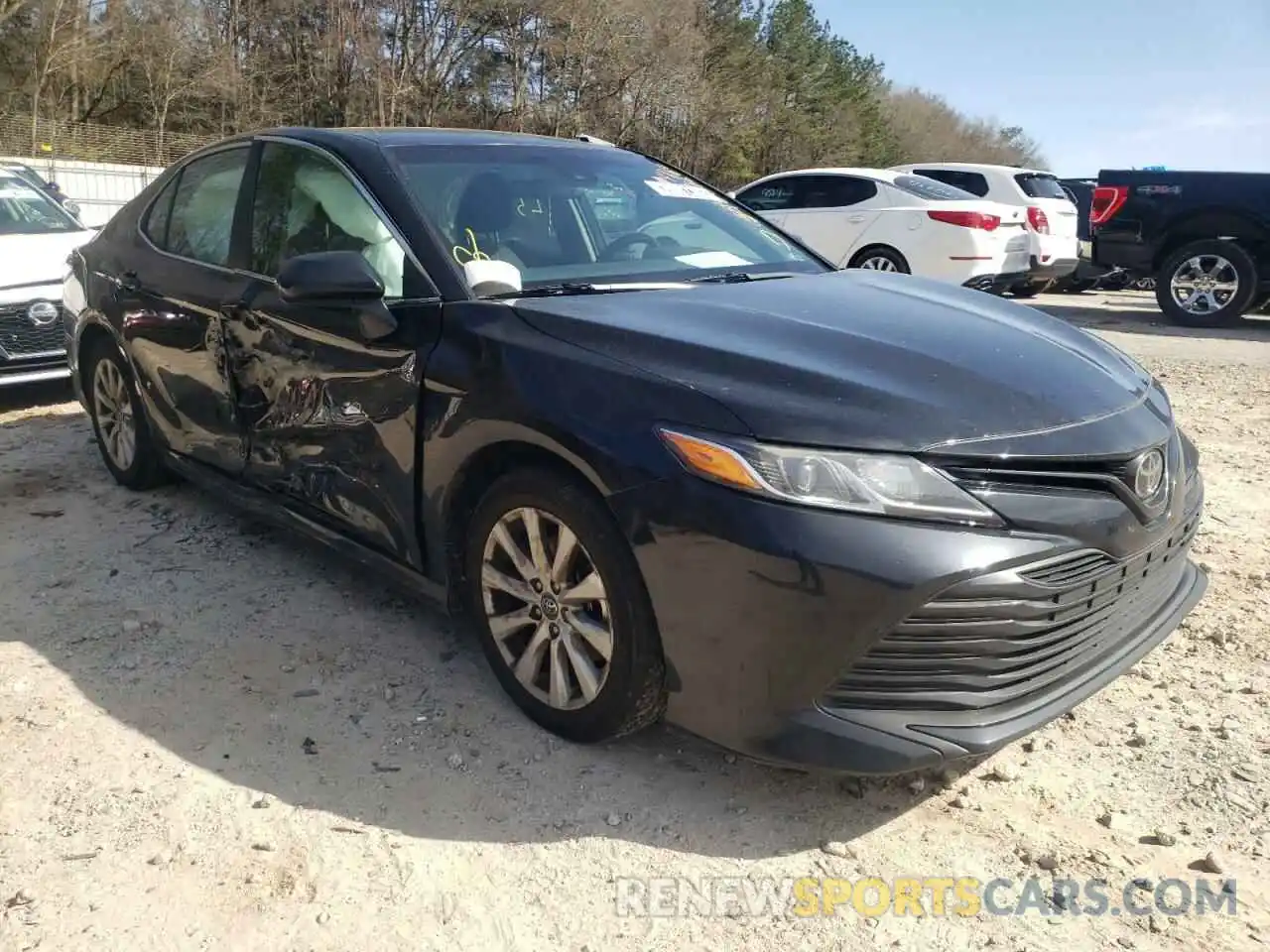 1 Photograph of a damaged car 4T1B11HK8KU704813 TOYOTA CAMRY 2019