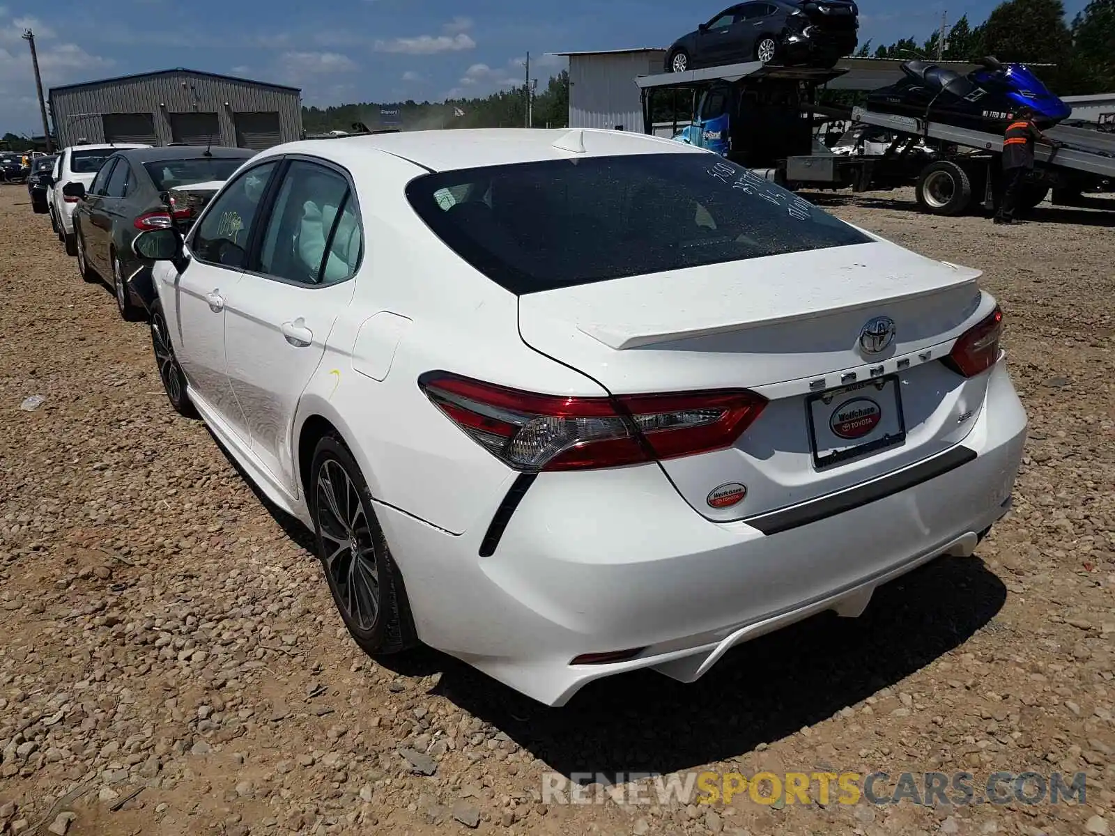 3 Photograph of a damaged car 4T1B11HK8KU705136 TOYOTA CAMRY 2019