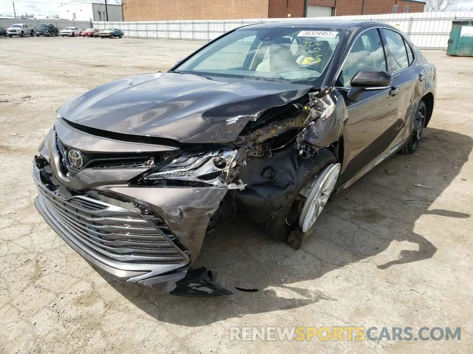 9 Photograph of a damaged car 4T1B11HK8KU706271 TOYOTA CAMRY 2019