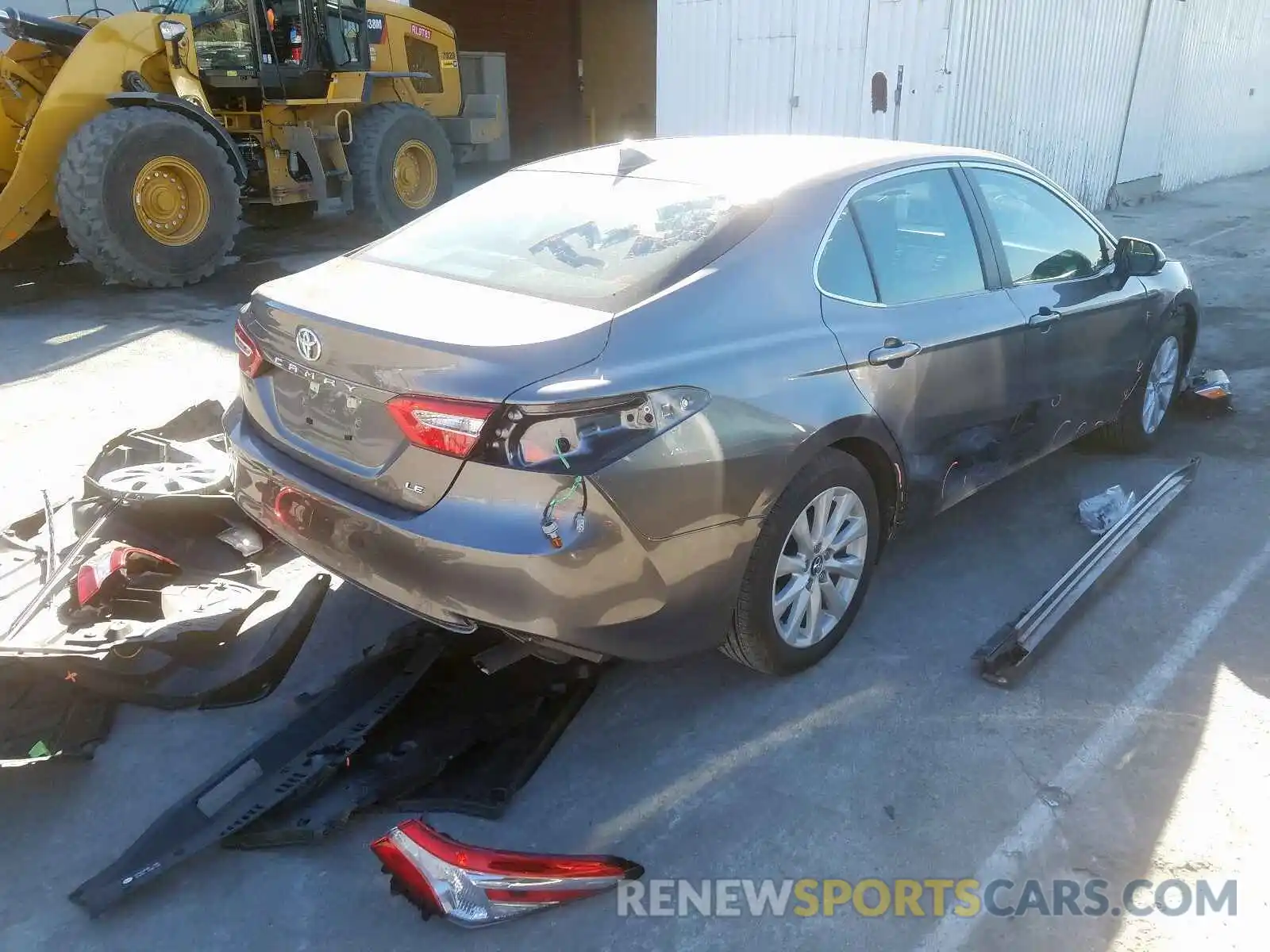 4 Photograph of a damaged car 4T1B11HK8KU707064 TOYOTA CAMRY 2019