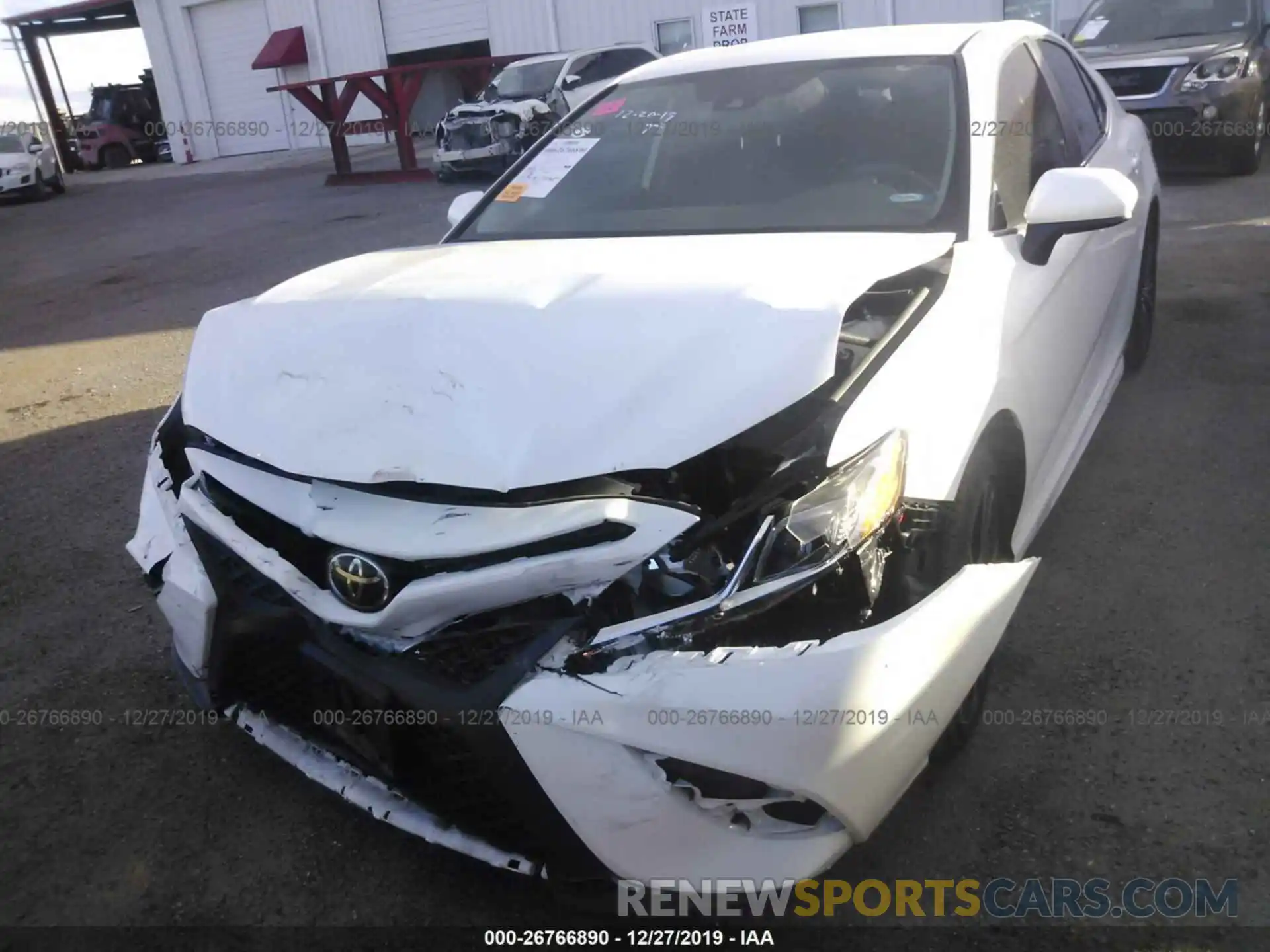 6 Photograph of a damaged car 4T1B11HK8KU707517 TOYOTA CAMRY 2019