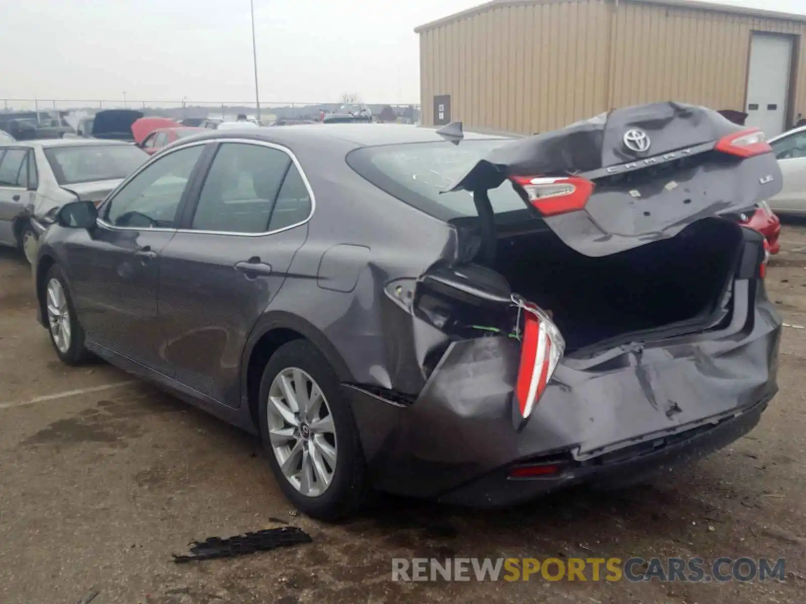 3 Photograph of a damaged car 4T1B11HK8KU708294 TOYOTA CAMRY 2019