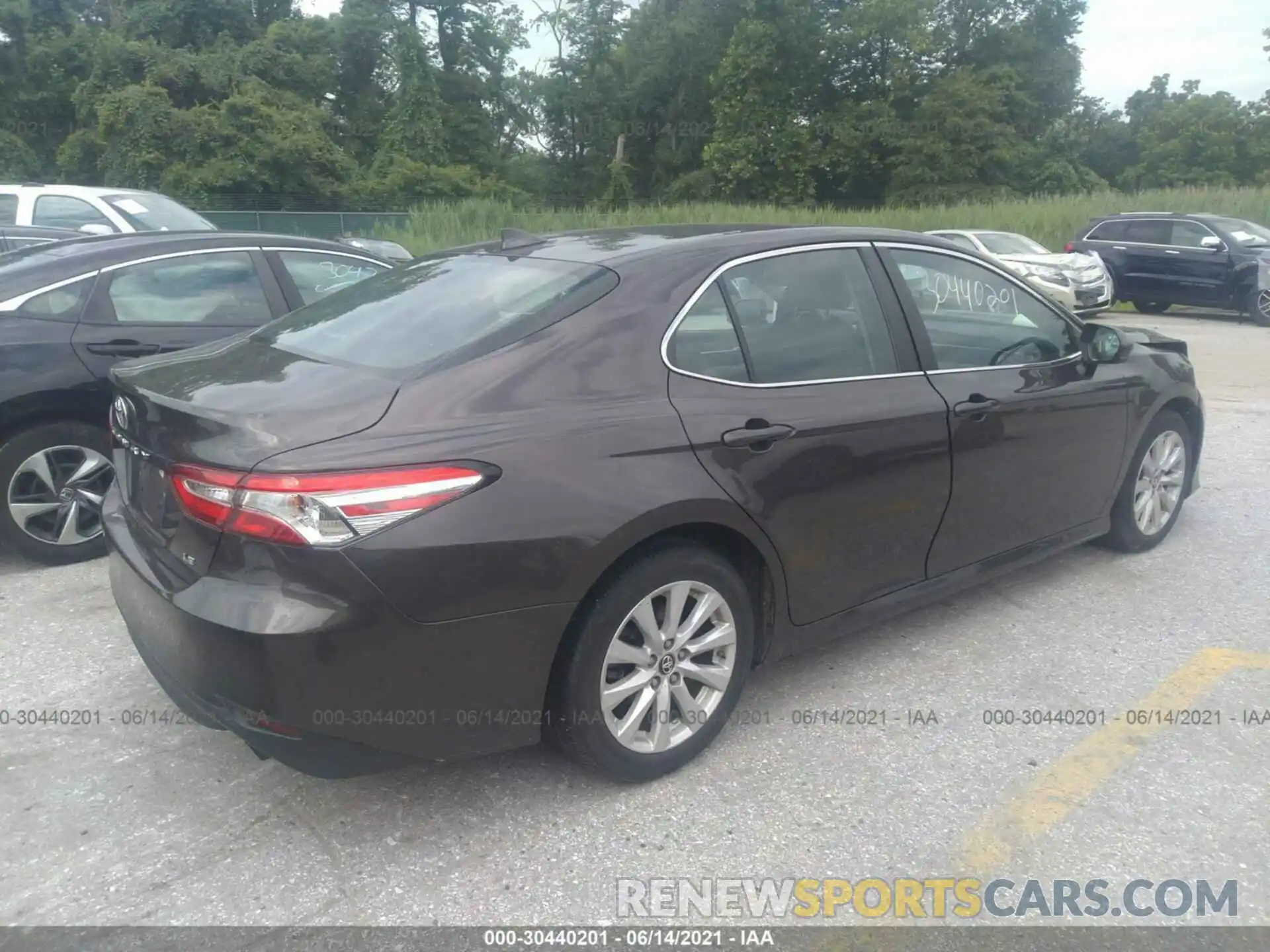 4 Photograph of a damaged car 4T1B11HK8KU710112 TOYOTA CAMRY 2019