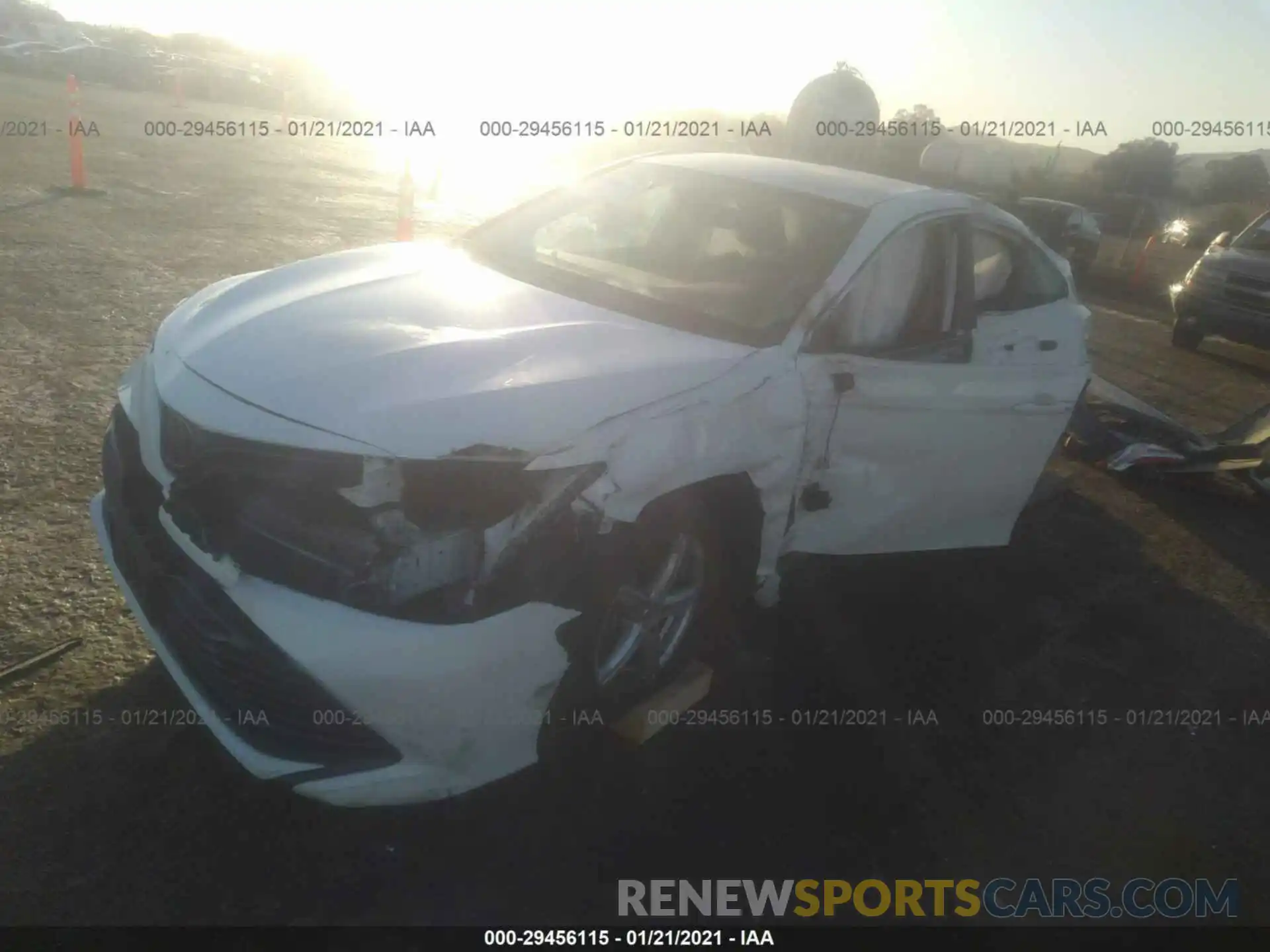 2 Photograph of a damaged car 4T1B11HK8KU711289 TOYOTA CAMRY 2019