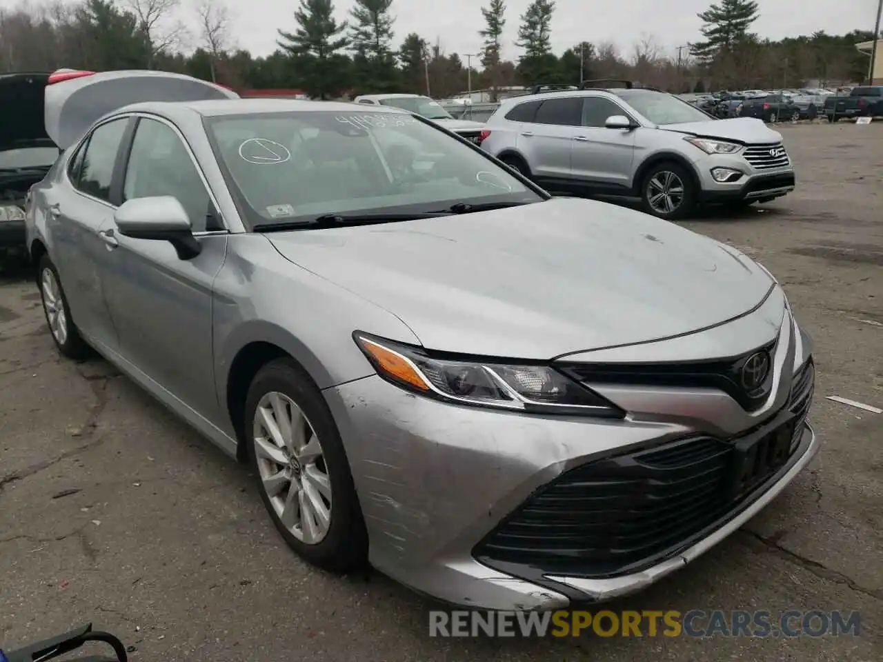 1 Photograph of a damaged car 4T1B11HK8KU712121 TOYOTA CAMRY 2019