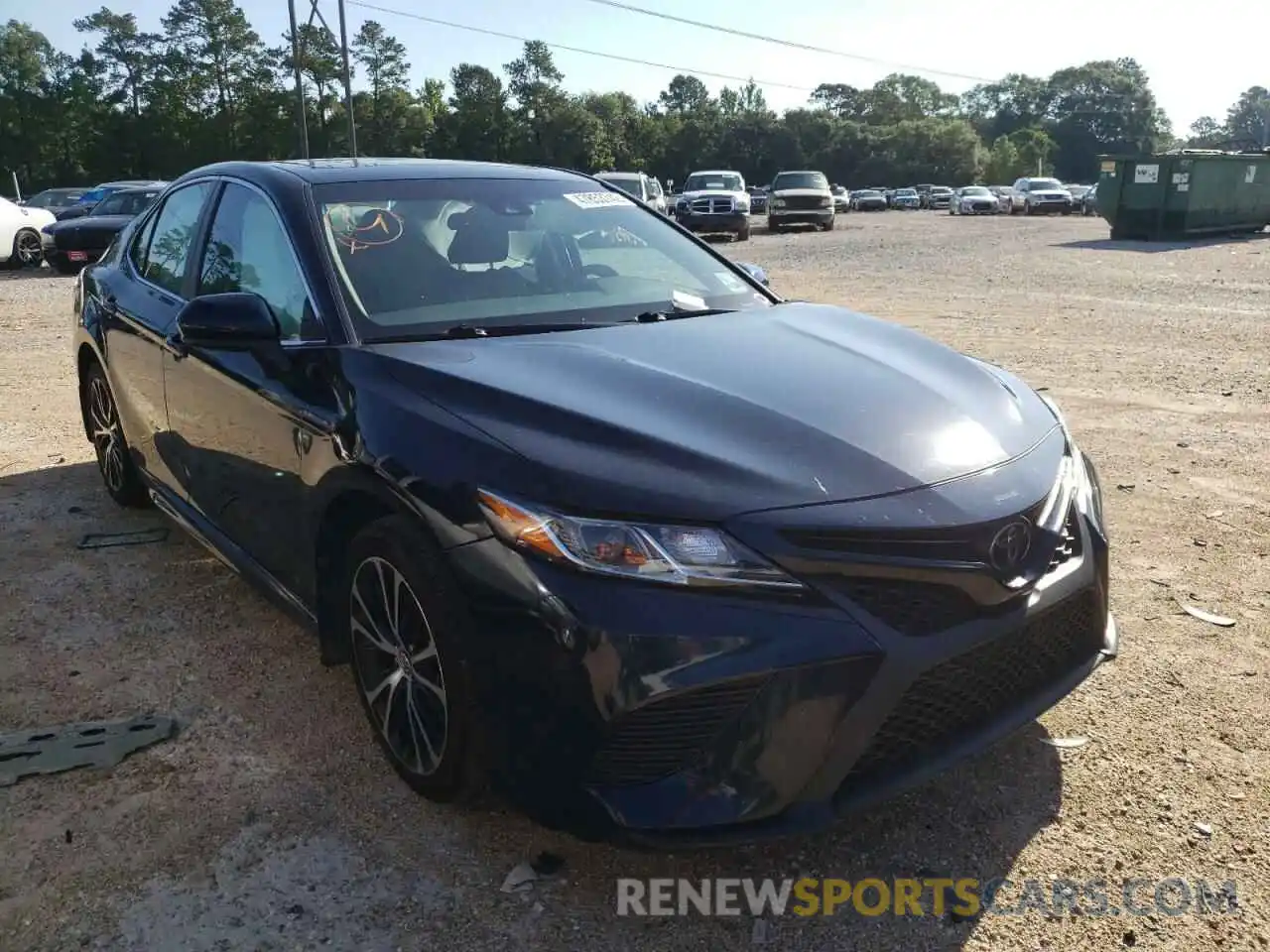 1 Photograph of a damaged car 4T1B11HK8KU712152 TOYOTA CAMRY 2019