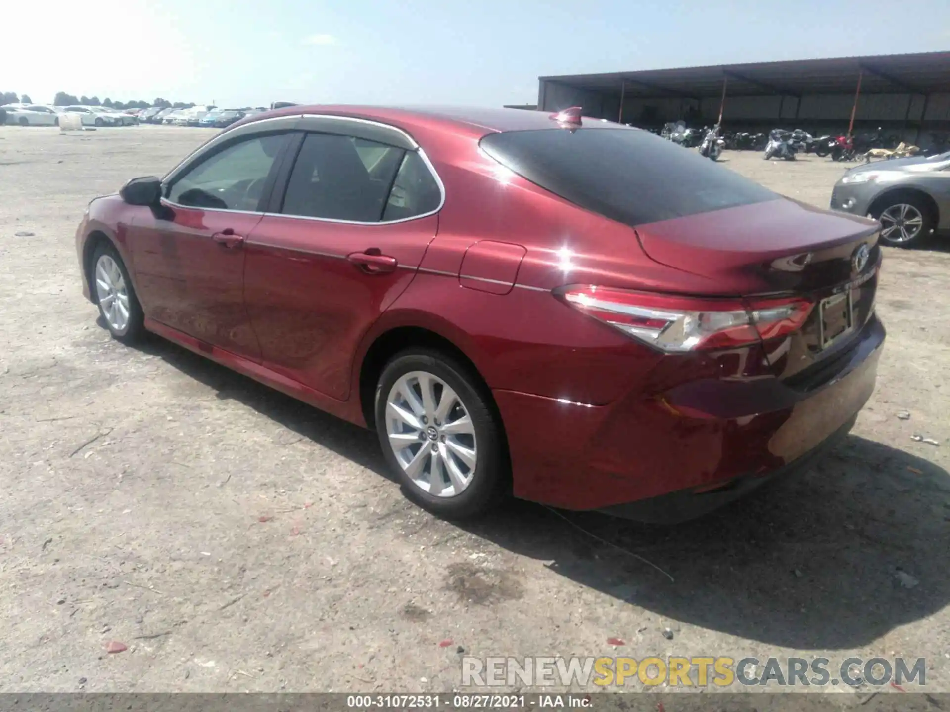 3 Photograph of a damaged car 4T1B11HK8KU714189 TOYOTA CAMRY 2019