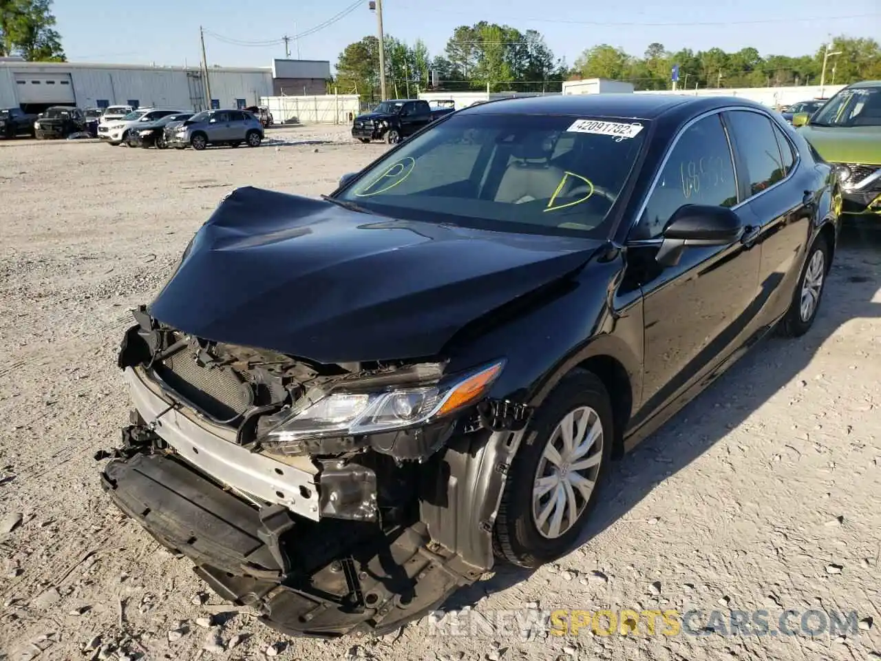 2 Photograph of a damaged car 4T1B11HK8KU714421 TOYOTA CAMRY 2019