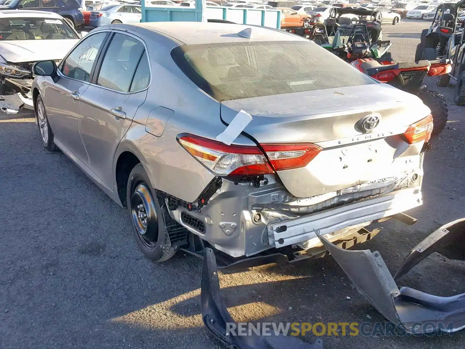 3 Photograph of a damaged car 4T1B11HK8KU715326 TOYOTA CAMRY 2019