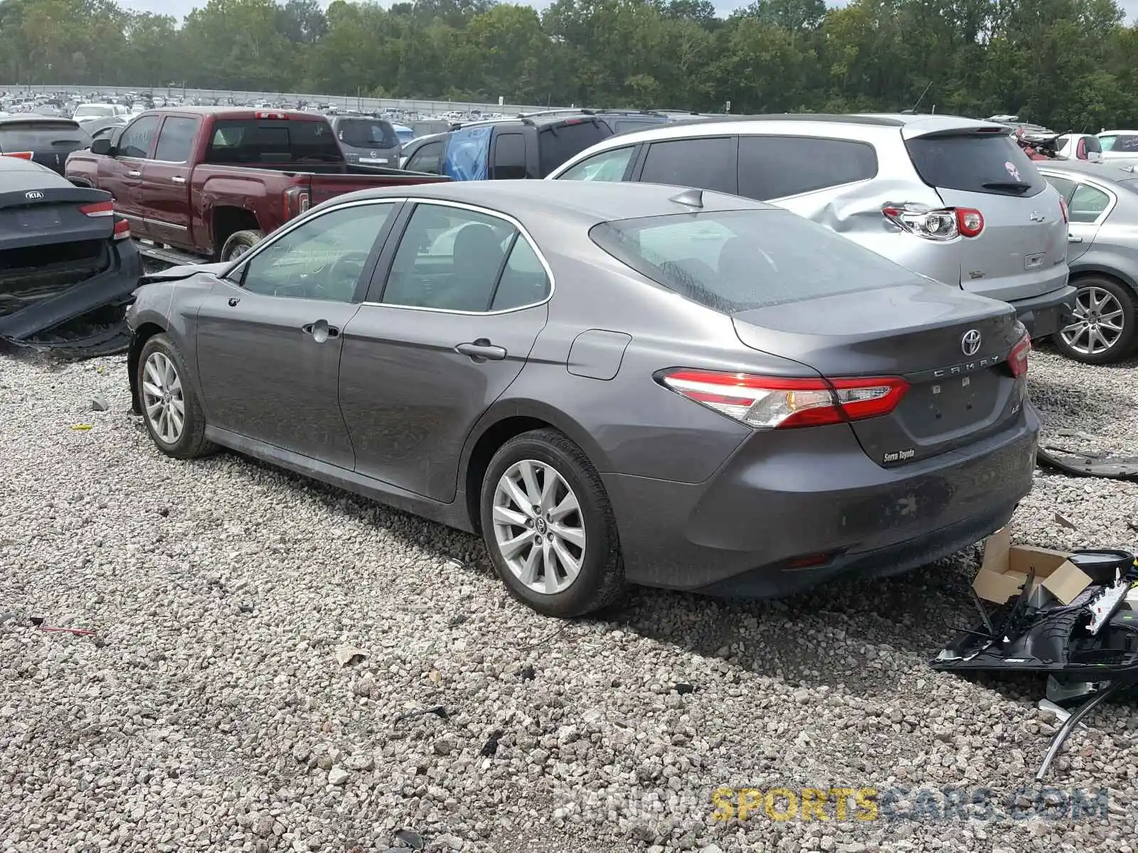 3 Photograph of a damaged car 4T1B11HK8KU716671 TOYOTA CAMRY 2019