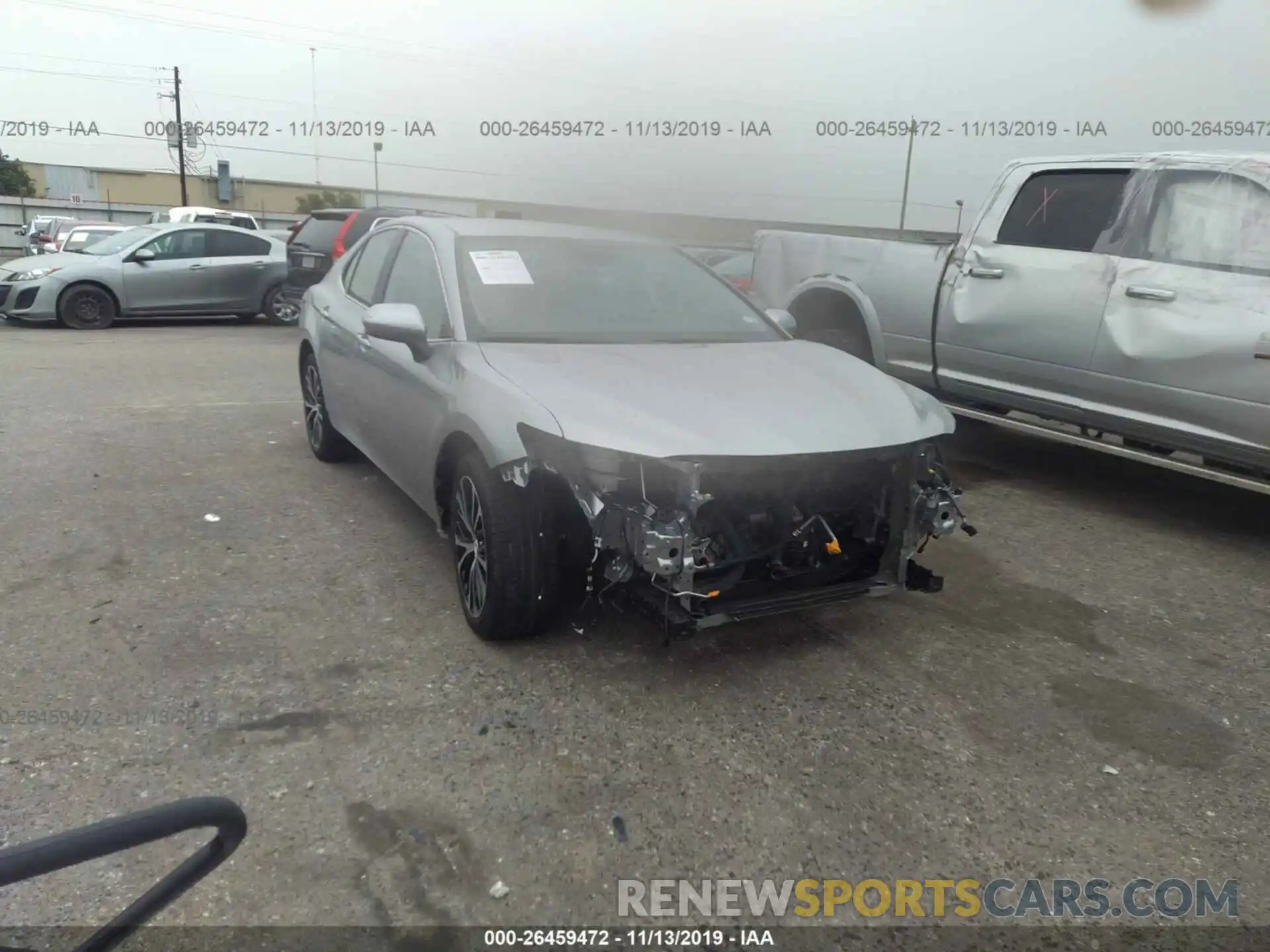 1 Photograph of a damaged car 4T1B11HK8KU716850 TOYOTA CAMRY 2019