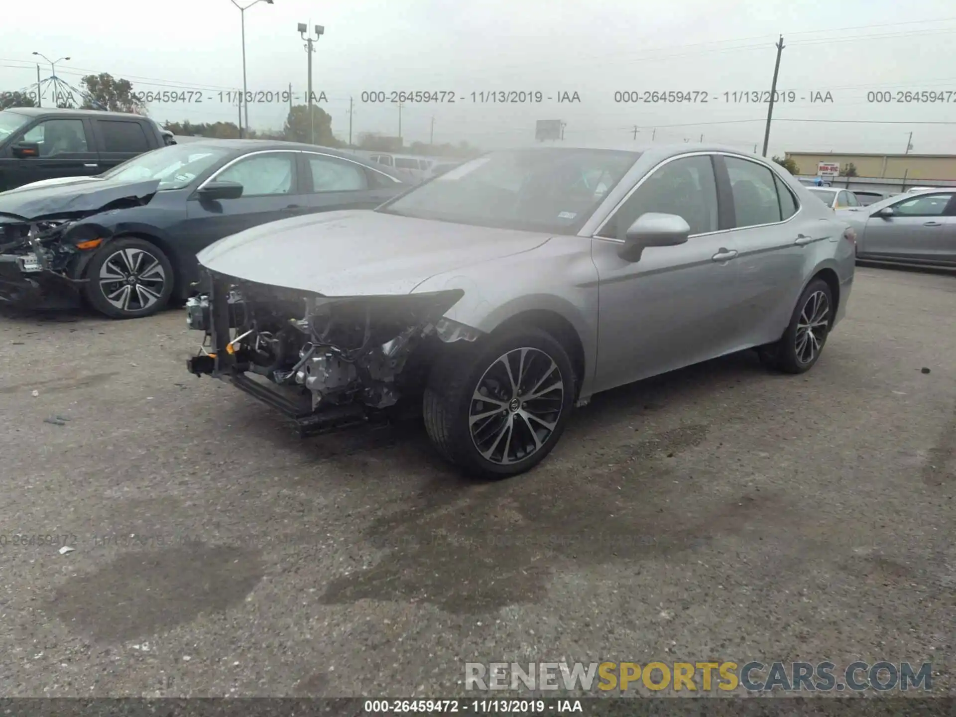 2 Photograph of a damaged car 4T1B11HK8KU716850 TOYOTA CAMRY 2019