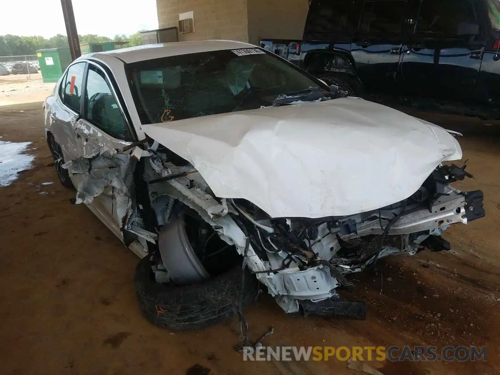 1 Photograph of a damaged car 4T1B11HK8KU716931 TOYOTA CAMRY 2019