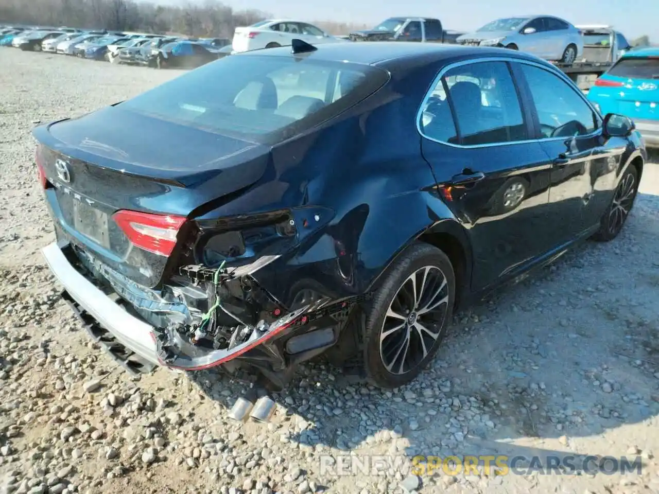 4 Photograph of a damaged car 4T1B11HK8KU717092 TOYOTA CAMRY 2019