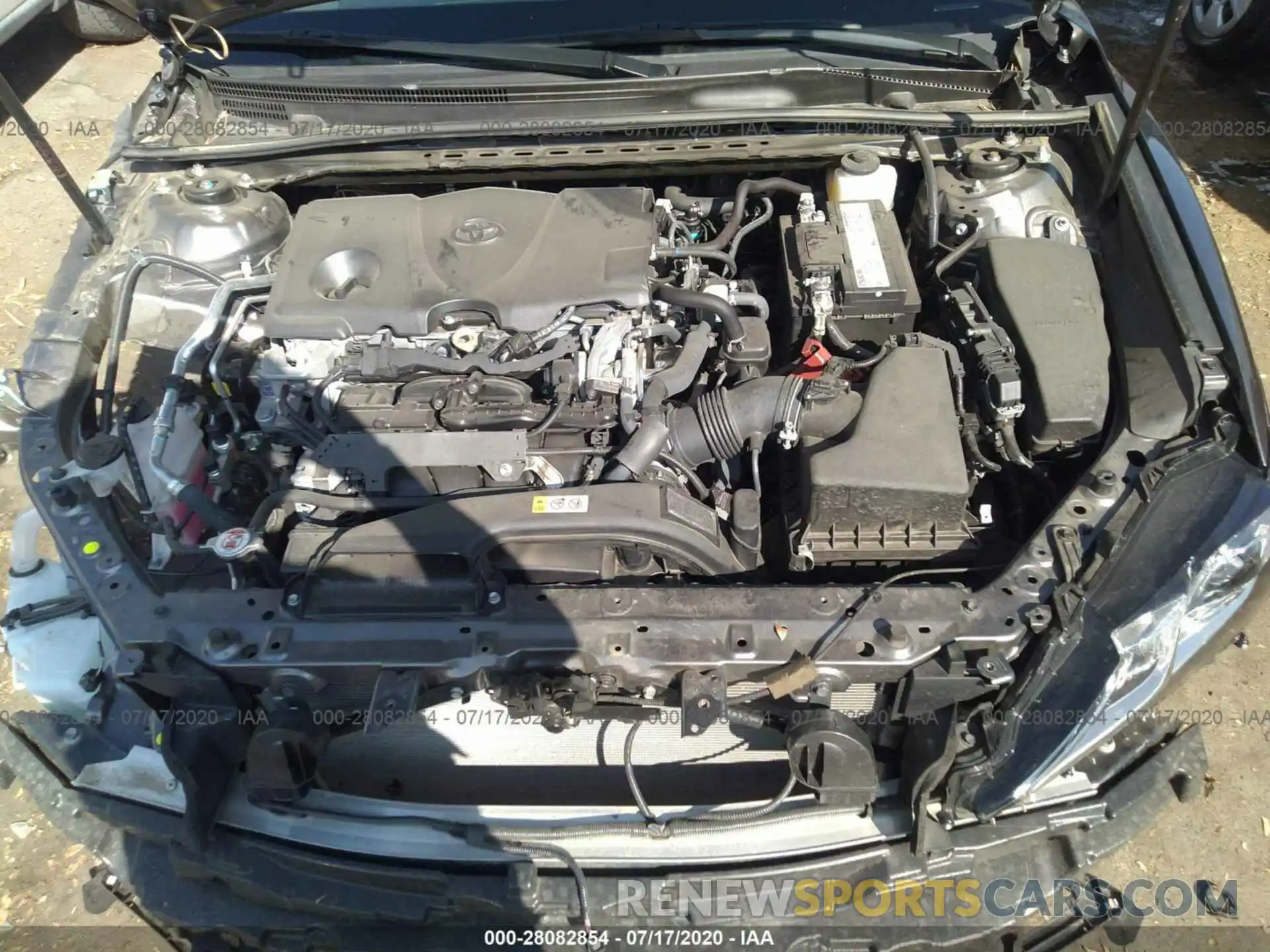 10 Photograph of a damaged car 4T1B11HK8KU717478 TOYOTA CAMRY 2019