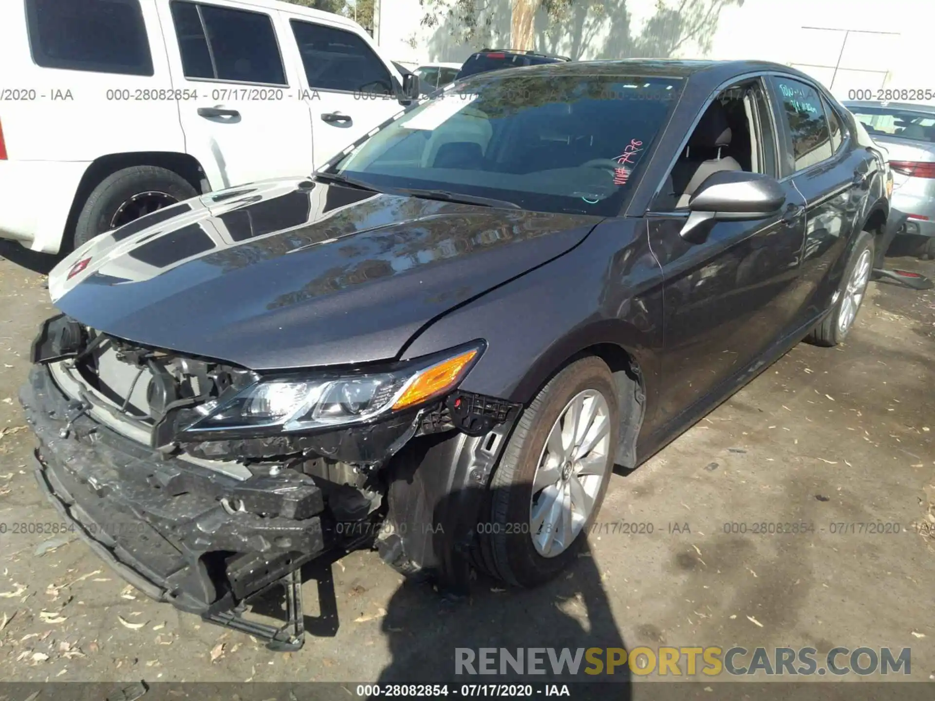 2 Photograph of a damaged car 4T1B11HK8KU717478 TOYOTA CAMRY 2019