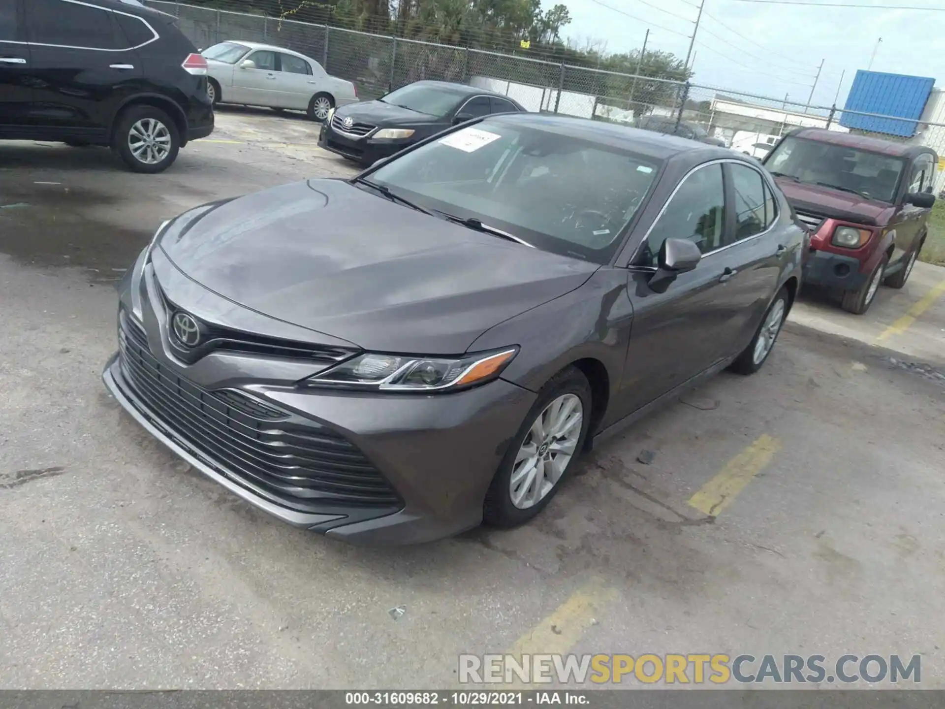 2 Photograph of a damaged car 4T1B11HK8KU718078 TOYOTA CAMRY 2019