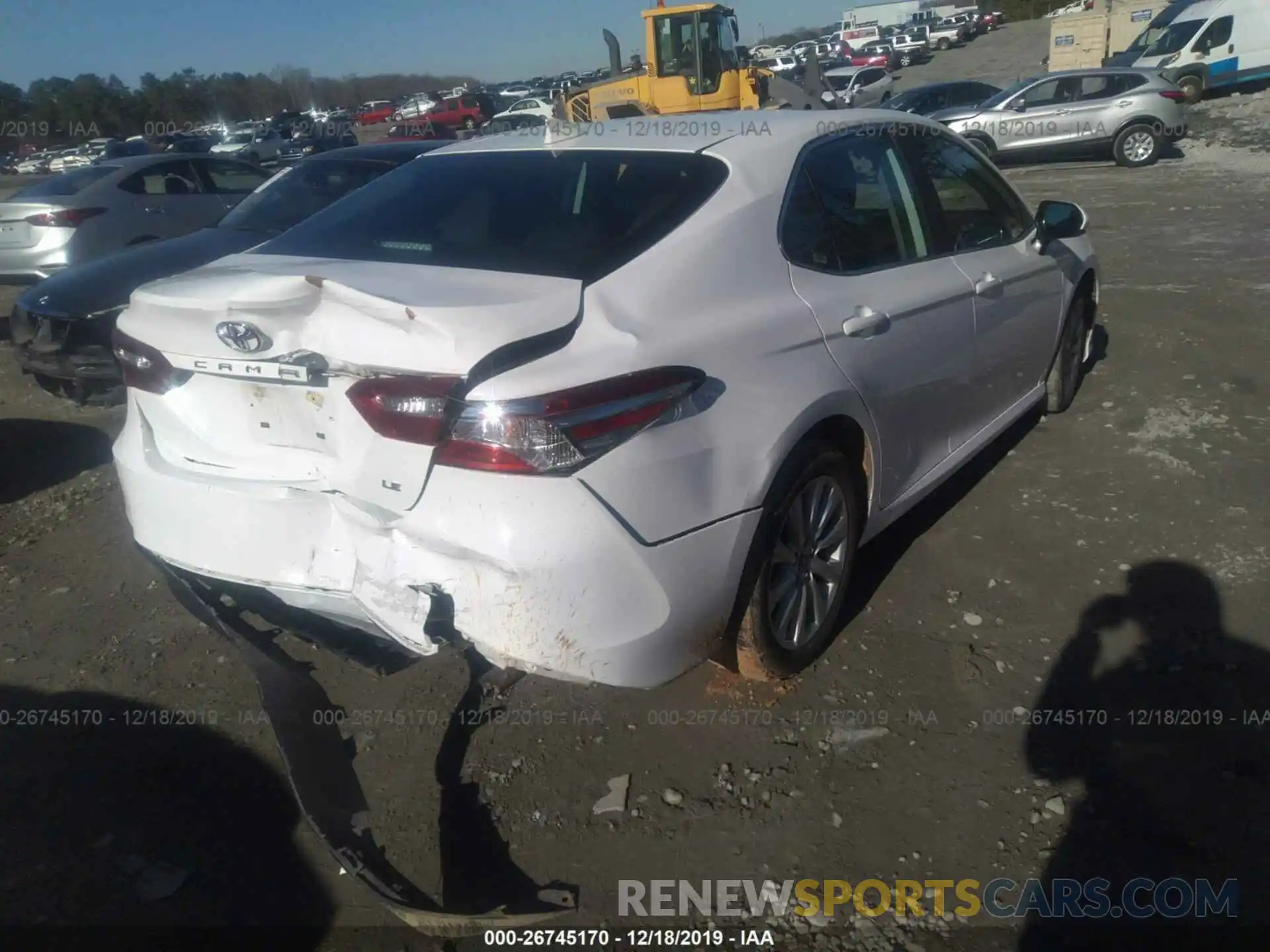 4 Photograph of a damaged car 4T1B11HK8KU718565 TOYOTA CAMRY 2019