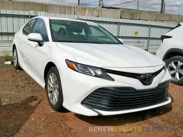 1 Photograph of a damaged car 4T1B11HK8KU718663 TOYOTA CAMRY 2019