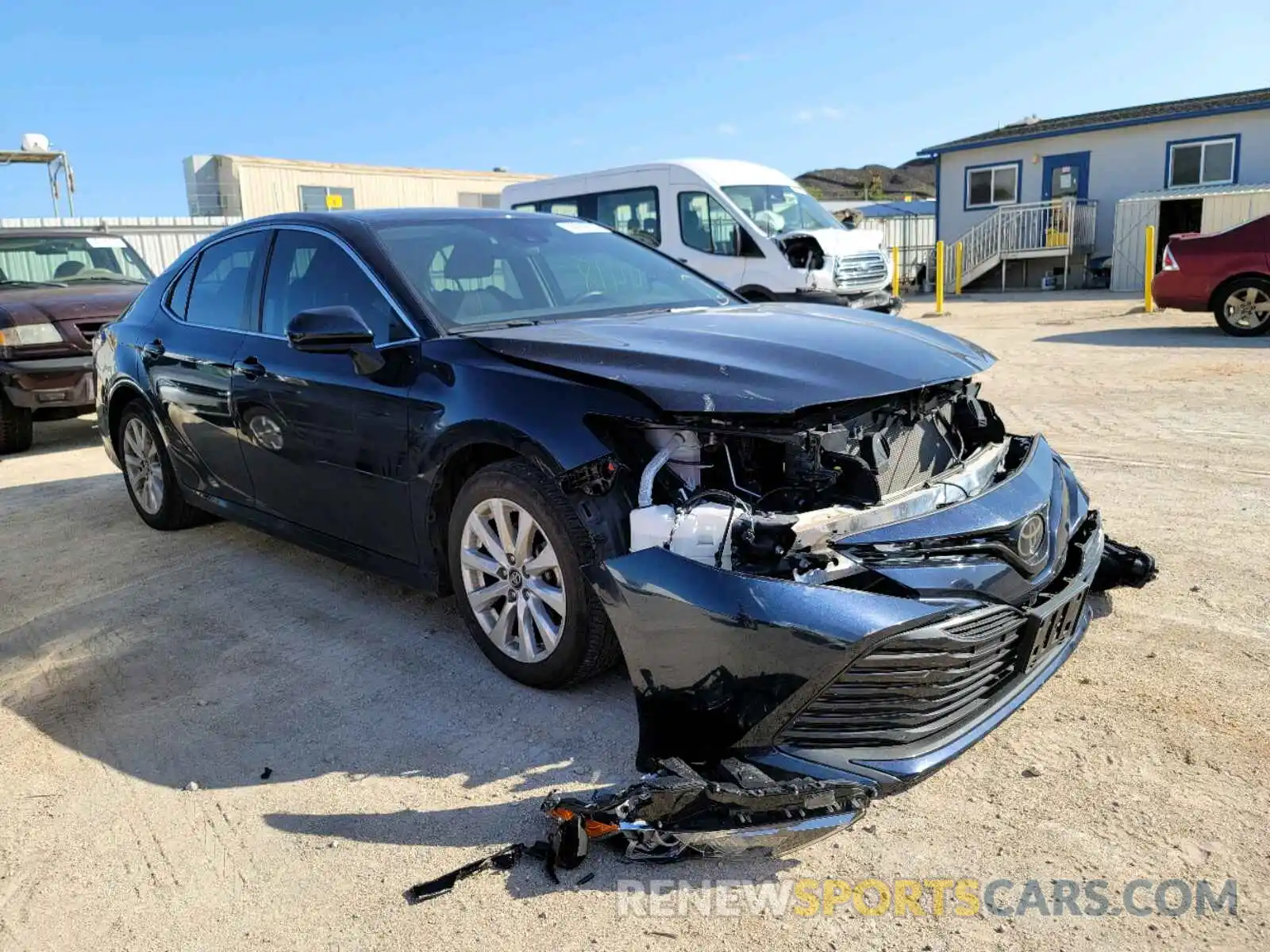 1 Photograph of a damaged car 4T1B11HK8KU719134 TOYOTA CAMRY 2019