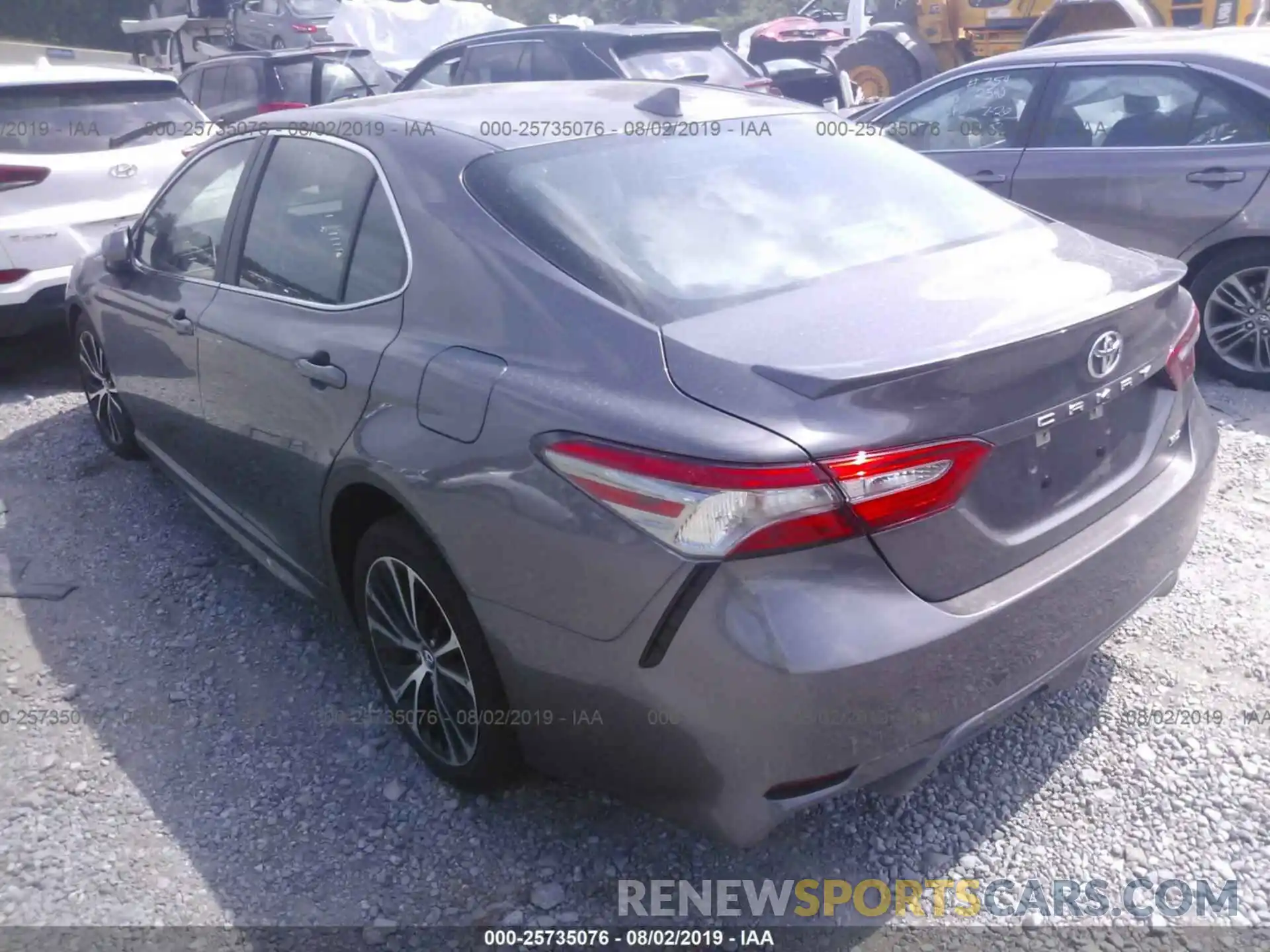 3 Photograph of a damaged car 4T1B11HK8KU719201 TOYOTA CAMRY 2019