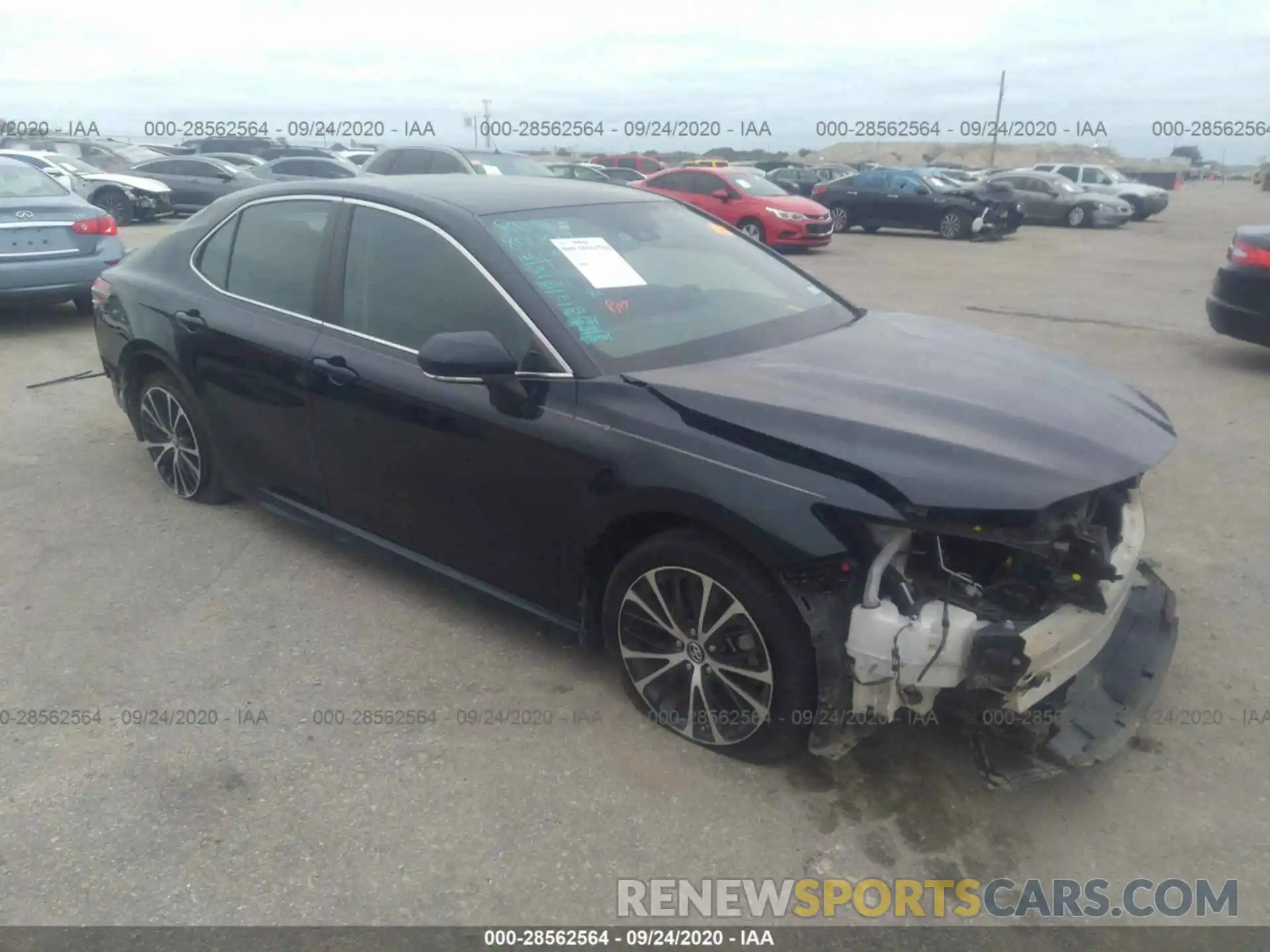 1 Photograph of a damaged car 4T1B11HK8KU719473 TOYOTA CAMRY 2019