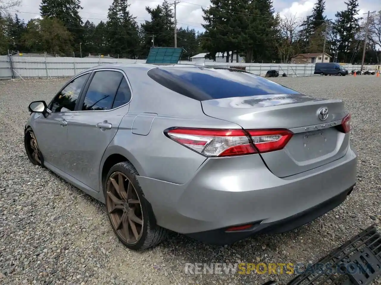 3 Photograph of a damaged car 4T1B11HK8KU719537 TOYOTA CAMRY 2019