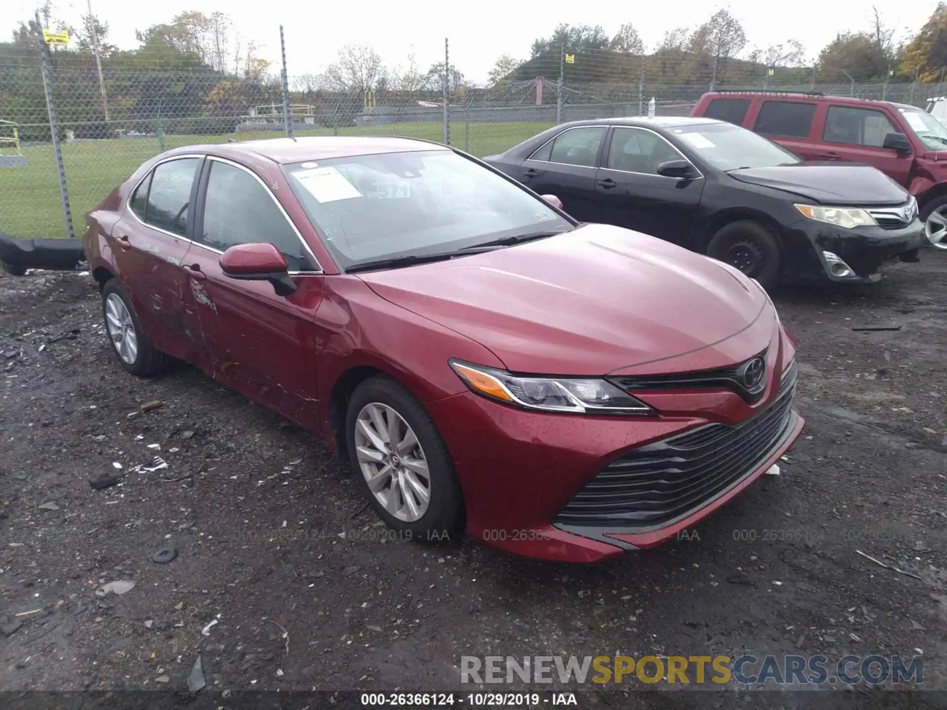 1 Photograph of a damaged car 4T1B11HK8KU719893 TOYOTA CAMRY 2019