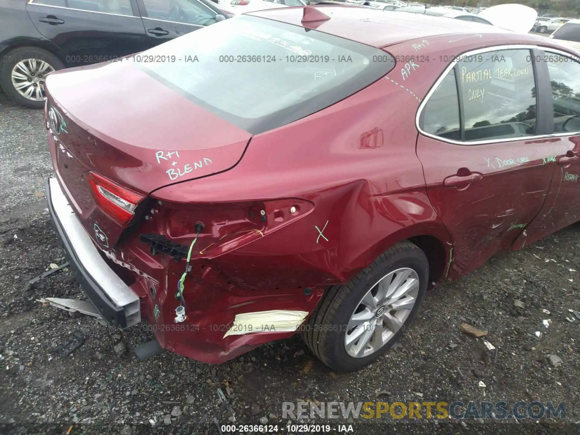 6 Photograph of a damaged car 4T1B11HK8KU719893 TOYOTA CAMRY 2019