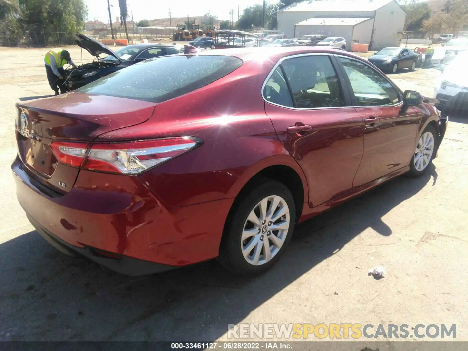 4 Photograph of a damaged car 4T1B11HK8KU720333 TOYOTA CAMRY 2019