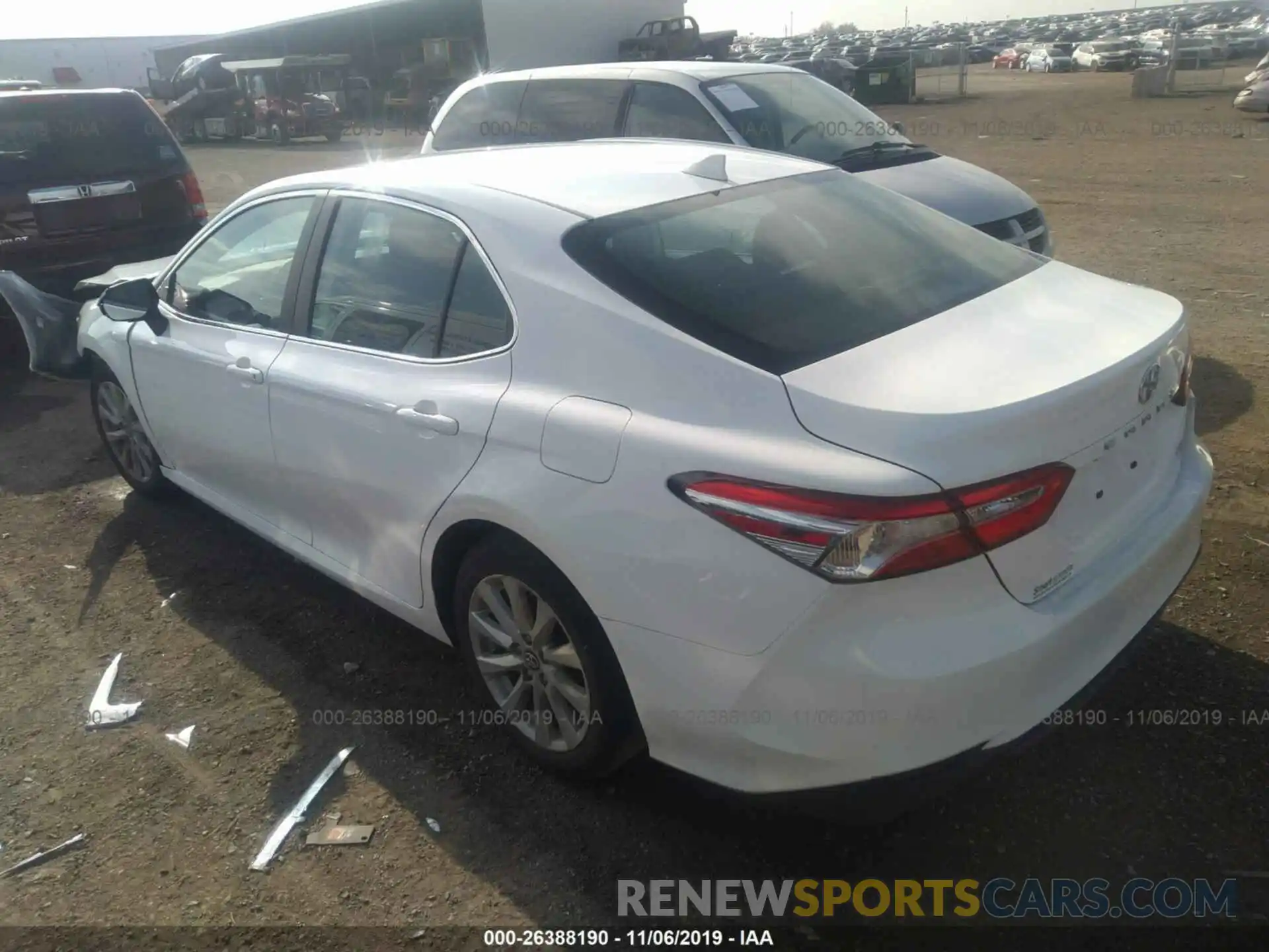 3 Photograph of a damaged car 4T1B11HK8KU721157 TOYOTA CAMRY 2019