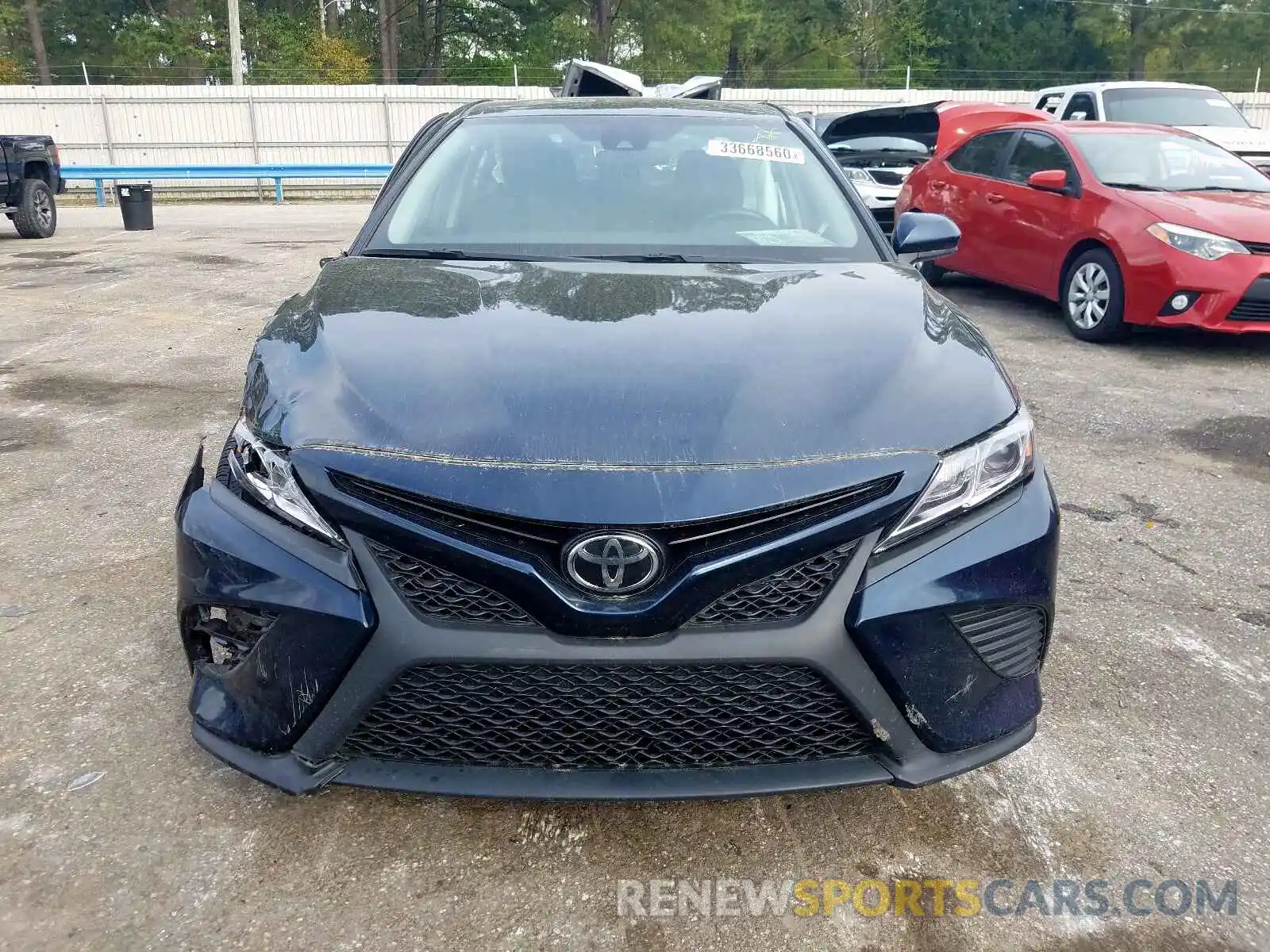 9 Photograph of a damaged car 4T1B11HK8KU722048 TOYOTA CAMRY 2019