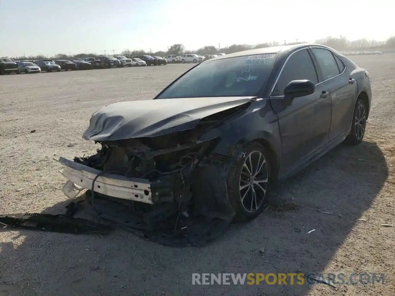 2 Photograph of a damaged car 4T1B11HK8KU723748 TOYOTA CAMRY 2019