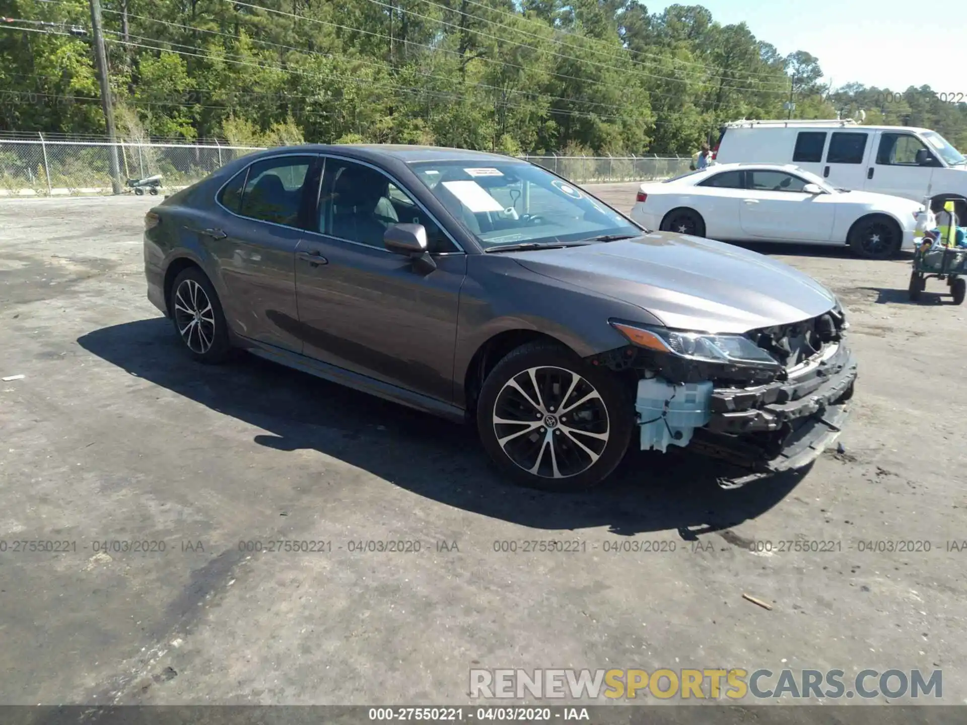 1 Photograph of a damaged car 4T1B11HK8KU723880 TOYOTA CAMRY 2019