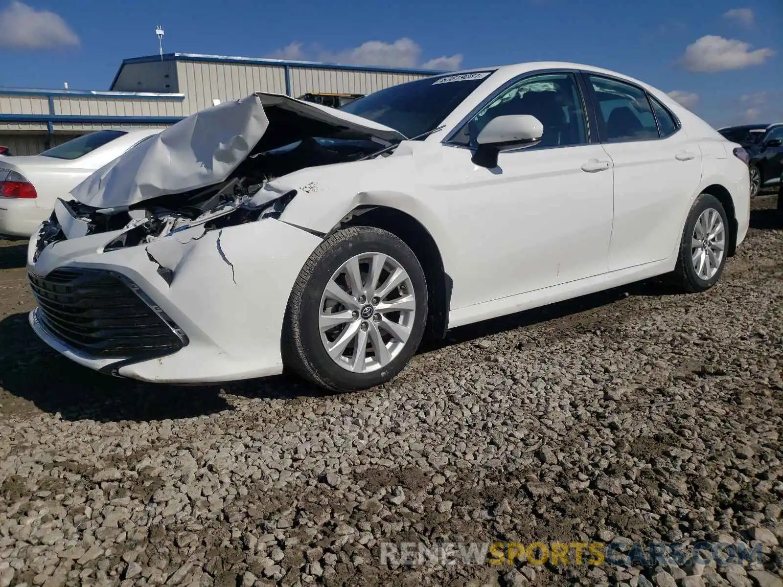 2 Photograph of a damaged car 4T1B11HK8KU724947 TOYOTA CAMRY 2019