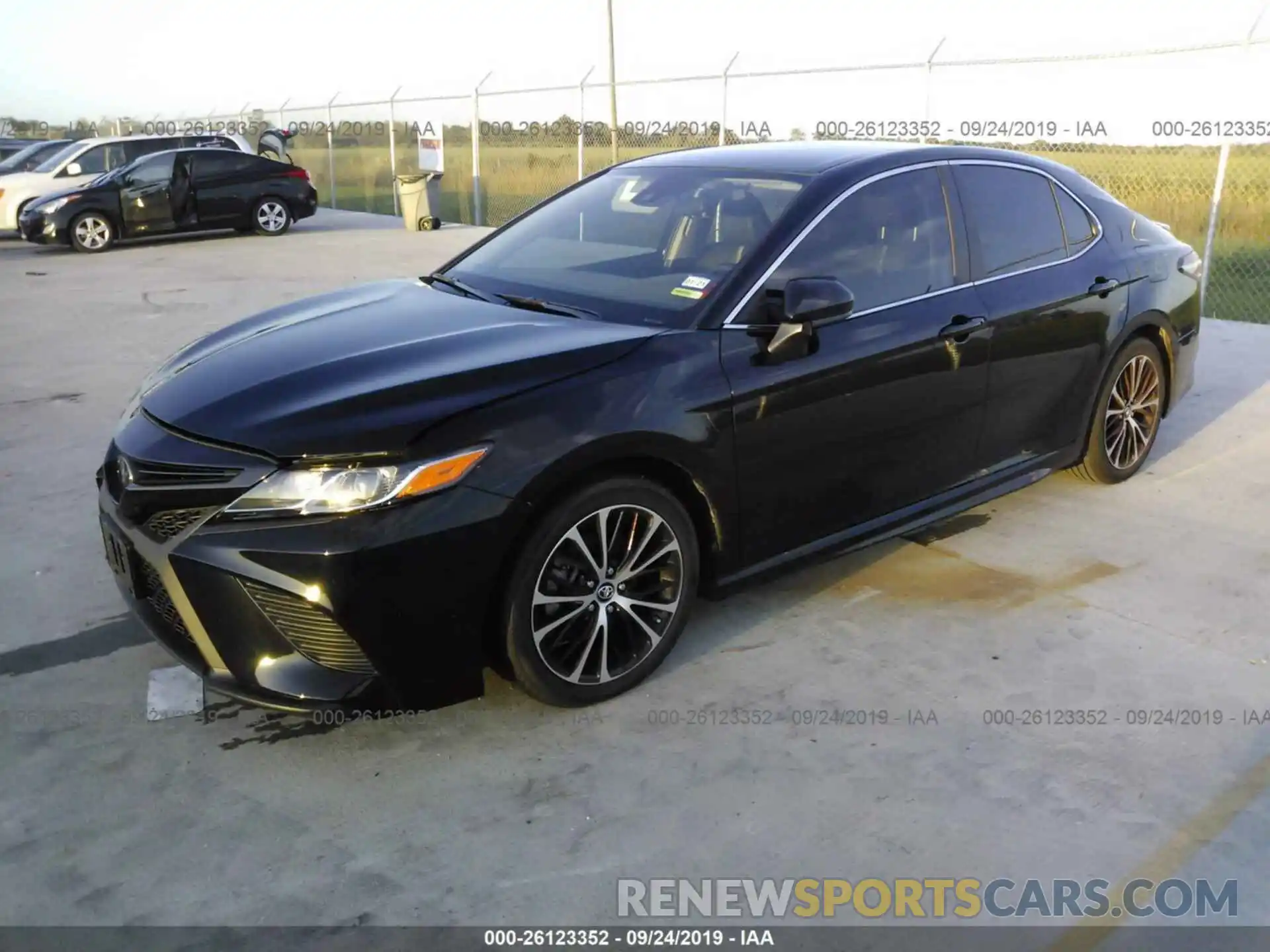 2 Photograph of a damaged car 4T1B11HK8KU726195 TOYOTA CAMRY 2019