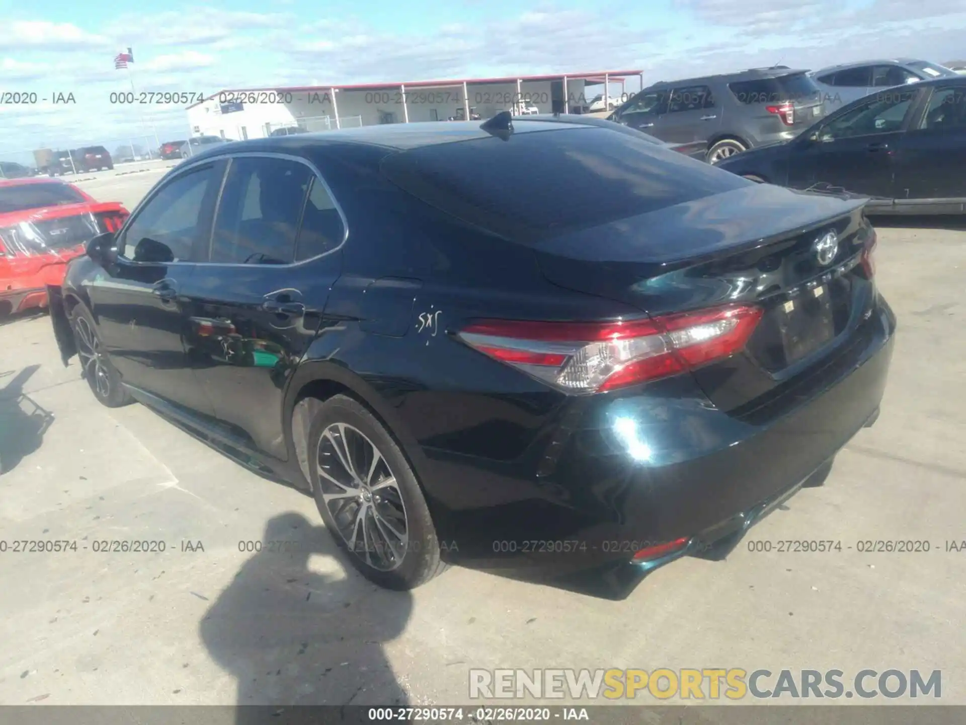 3 Photograph of a damaged car 4T1B11HK8KU726892 TOYOTA CAMRY 2019