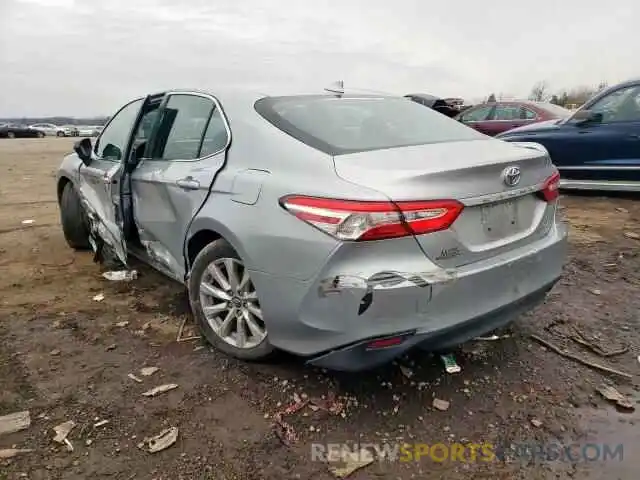 3 Photograph of a damaged car 4T1B11HK8KU727752 TOYOTA CAMRY 2019