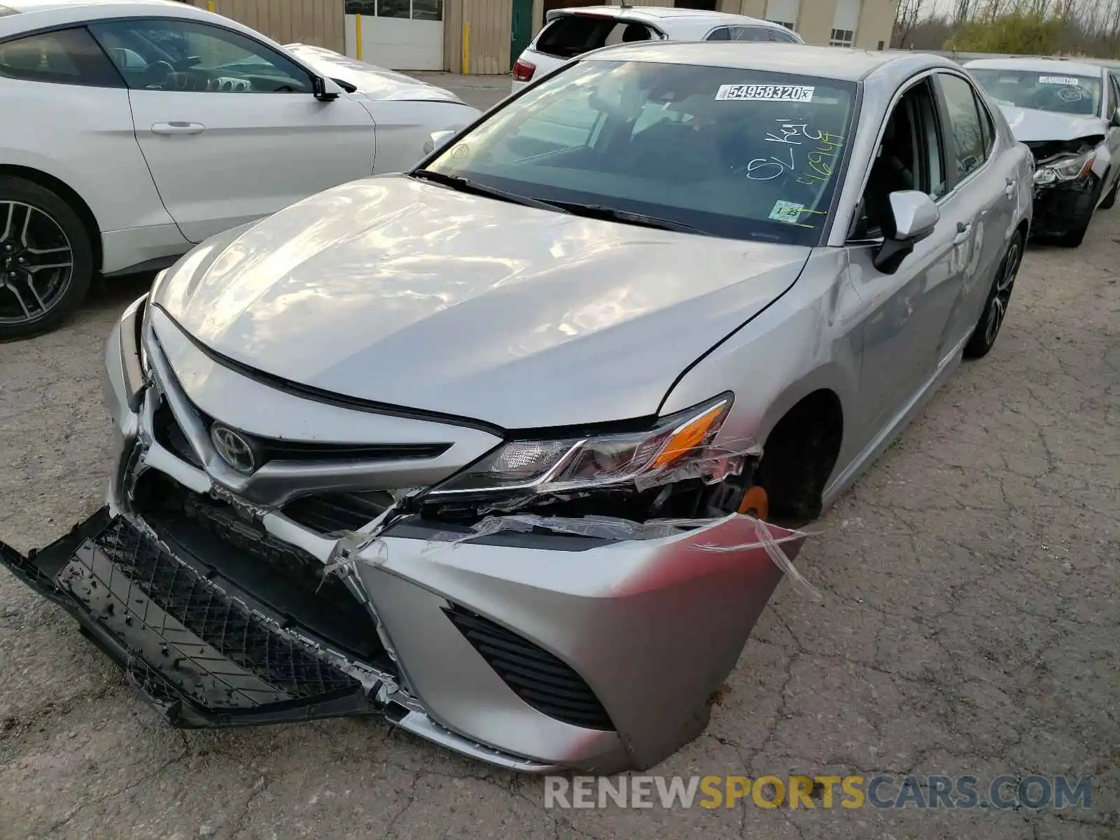 2 Photograph of a damaged car 4T1B11HK8KU727900 TOYOTA CAMRY 2019