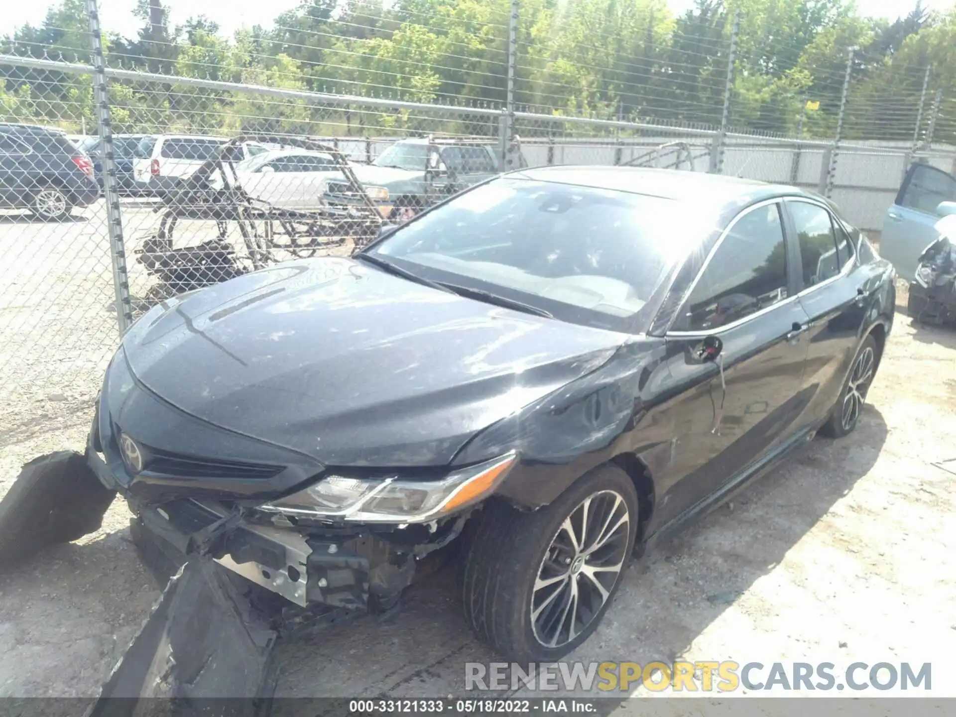 2 Photograph of a damaged car 4T1B11HK8KU728156 TOYOTA CAMRY 2019