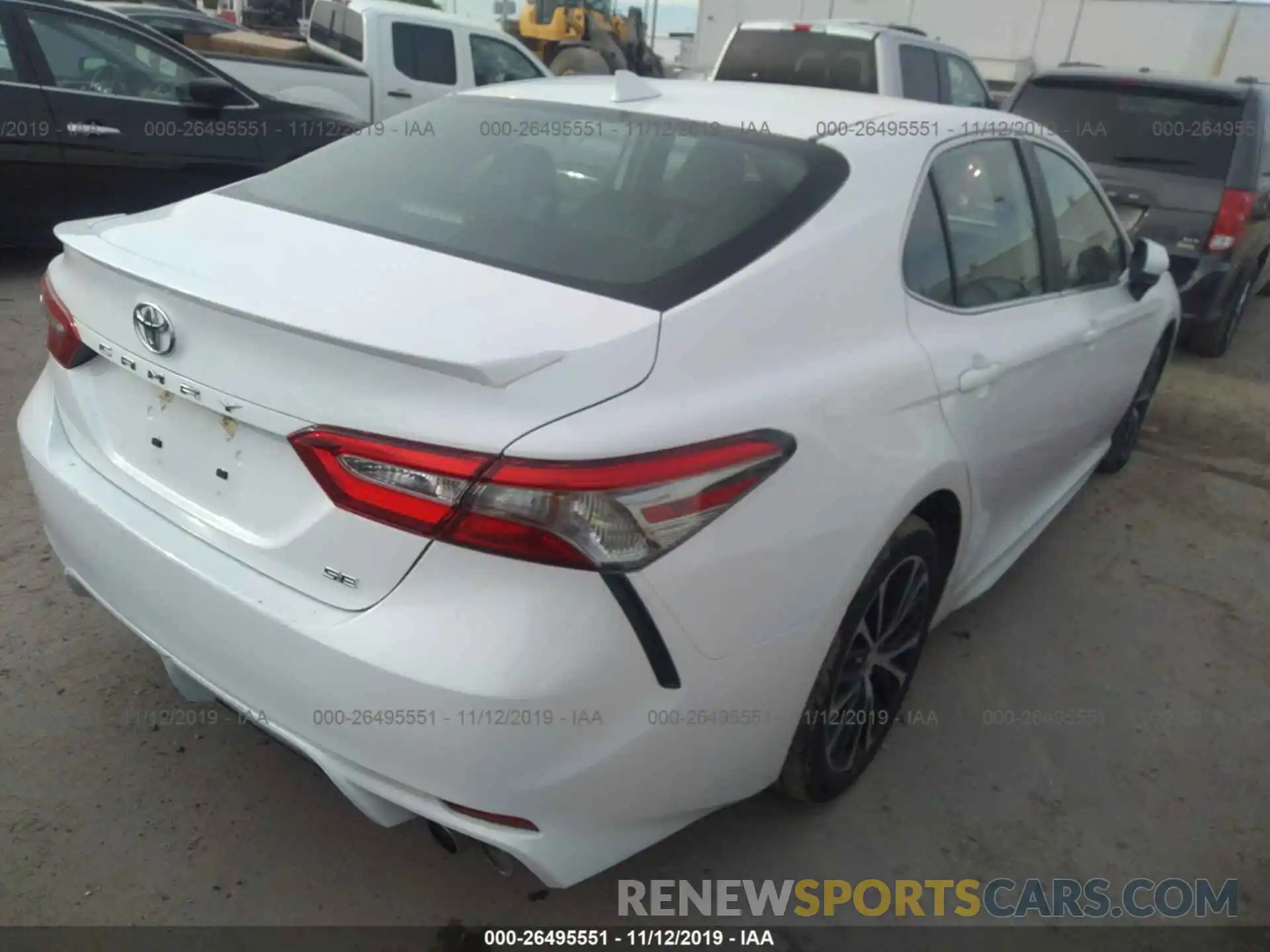 4 Фотография поврежденного автомобиля 4T1B11HK8KU729307 TOYOTA CAMRY 2019