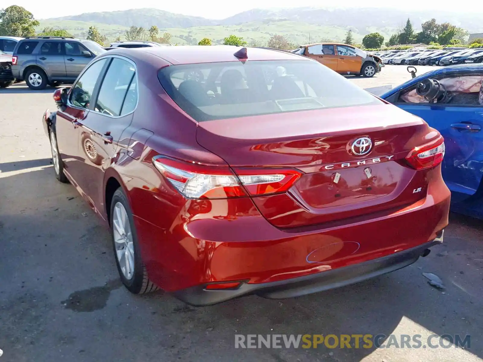 3 Photograph of a damaged car 4T1B11HK8KU731851 TOYOTA CAMRY 2019