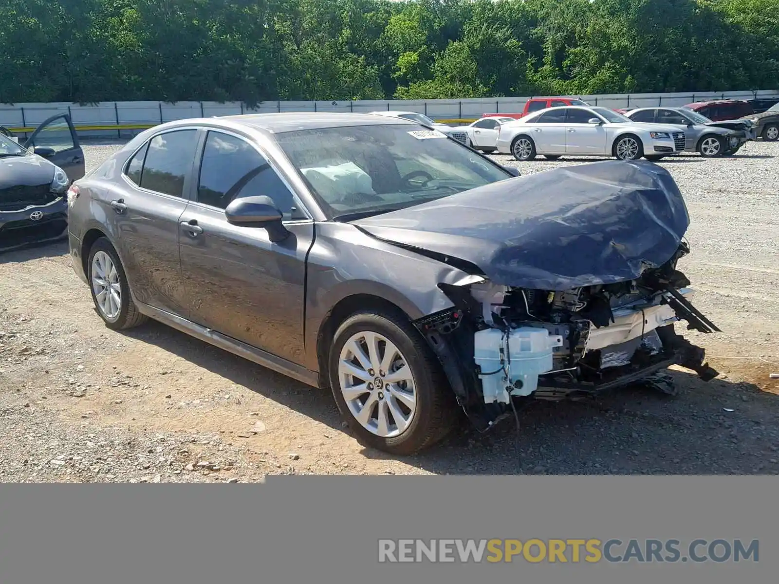 1 Photograph of a damaged car 4T1B11HK8KU731865 TOYOTA CAMRY 2019