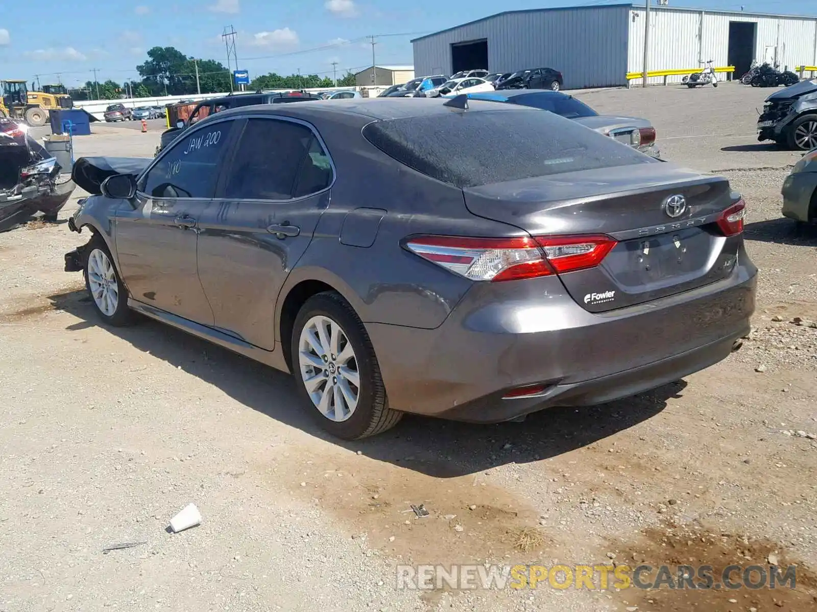 3 Photograph of a damaged car 4T1B11HK8KU731865 TOYOTA CAMRY 2019