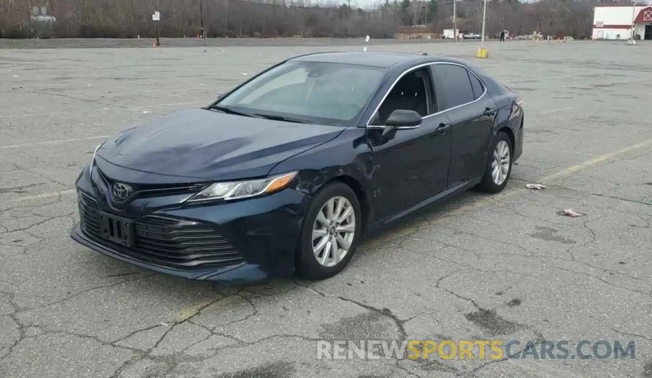 2 Photograph of a damaged car 4T1B11HK8KU733485 TOYOTA CAMRY 2019