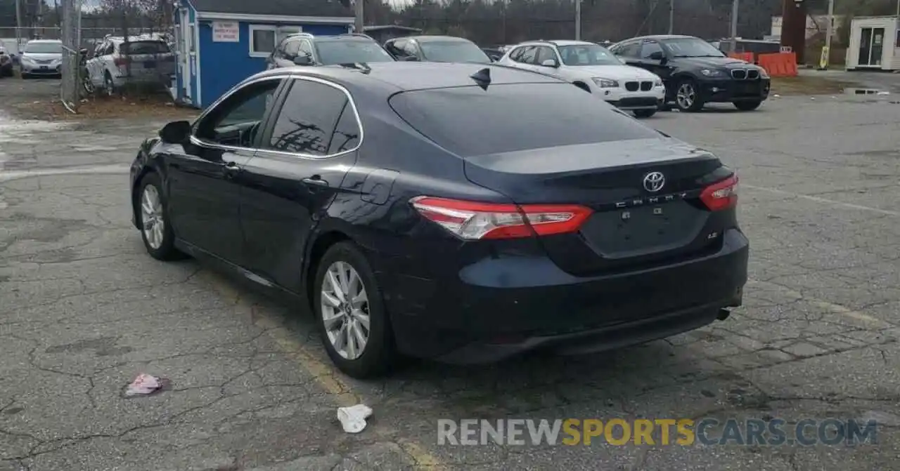 3 Photograph of a damaged car 4T1B11HK8KU733485 TOYOTA CAMRY 2019